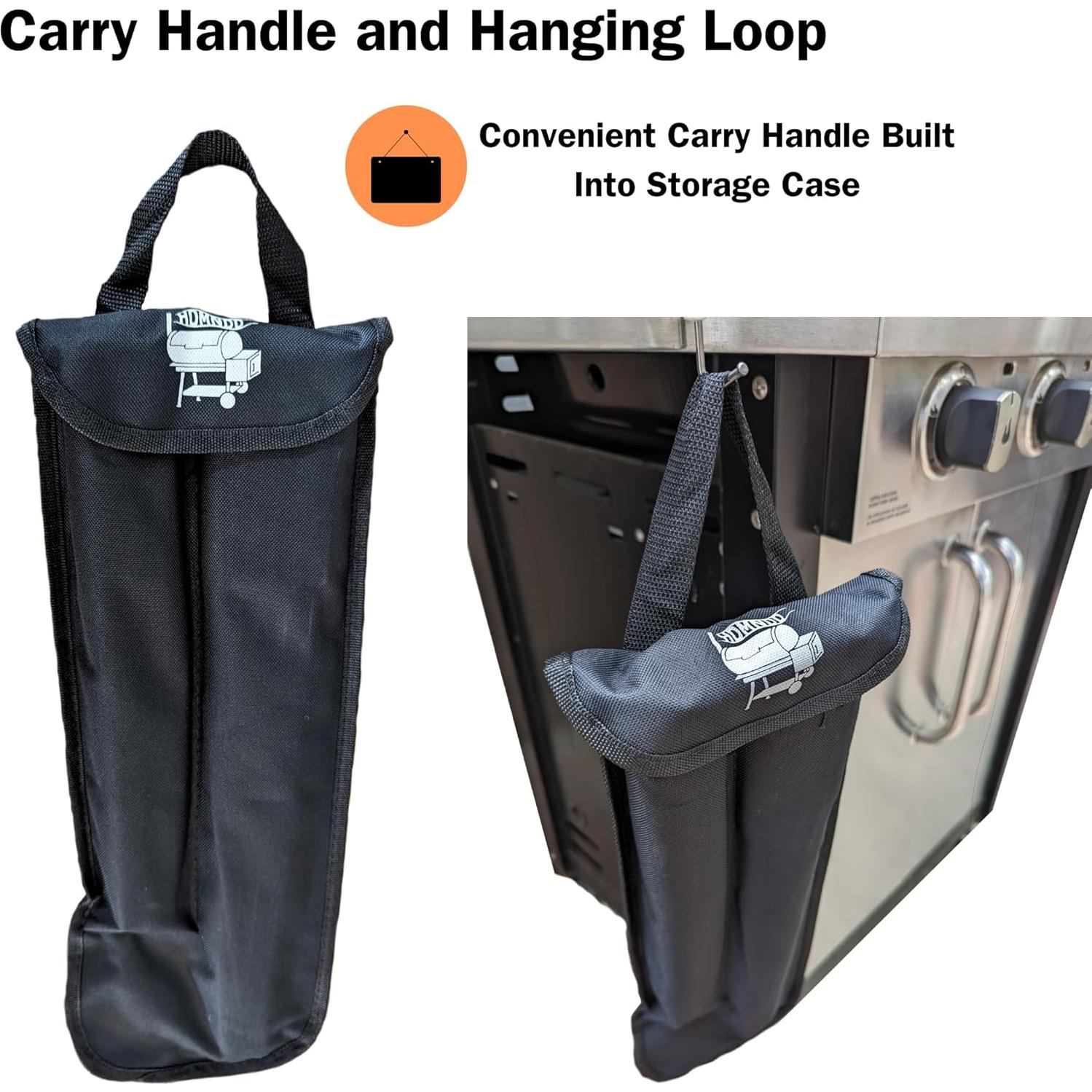 Kit de Brochetas de Acero Inoxidable HDMNDD - 5 Piezas