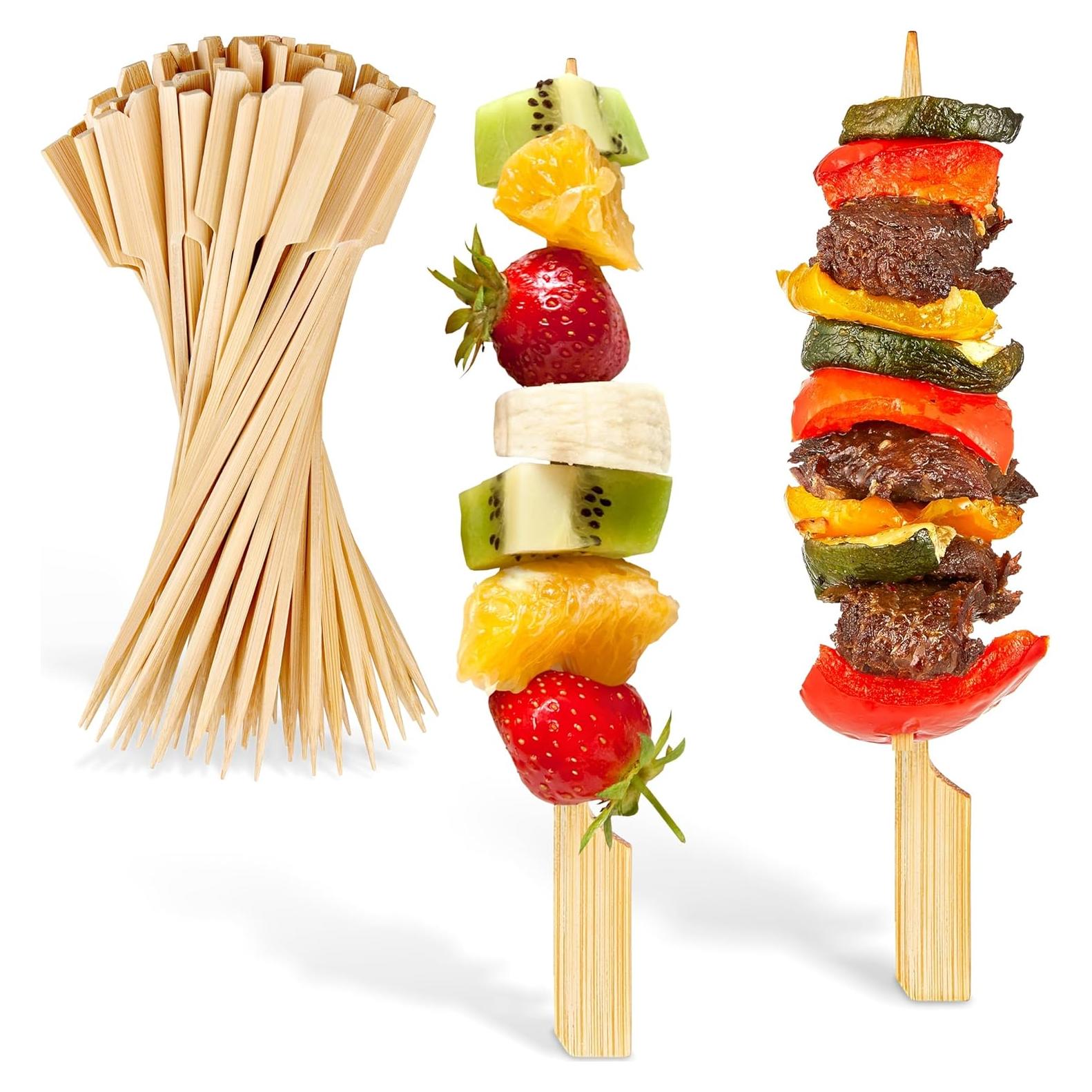 Pinchos de Bambú 17.78 cm Stock Your Home - Paquete 200 Unidades