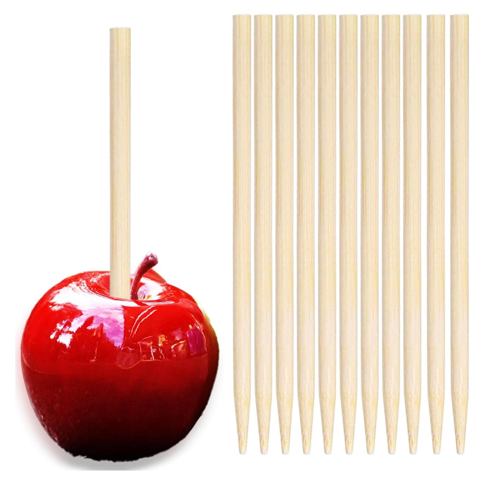 Paquete de 1000 Palitos de Bambú para Caramelo 14cm 6mm