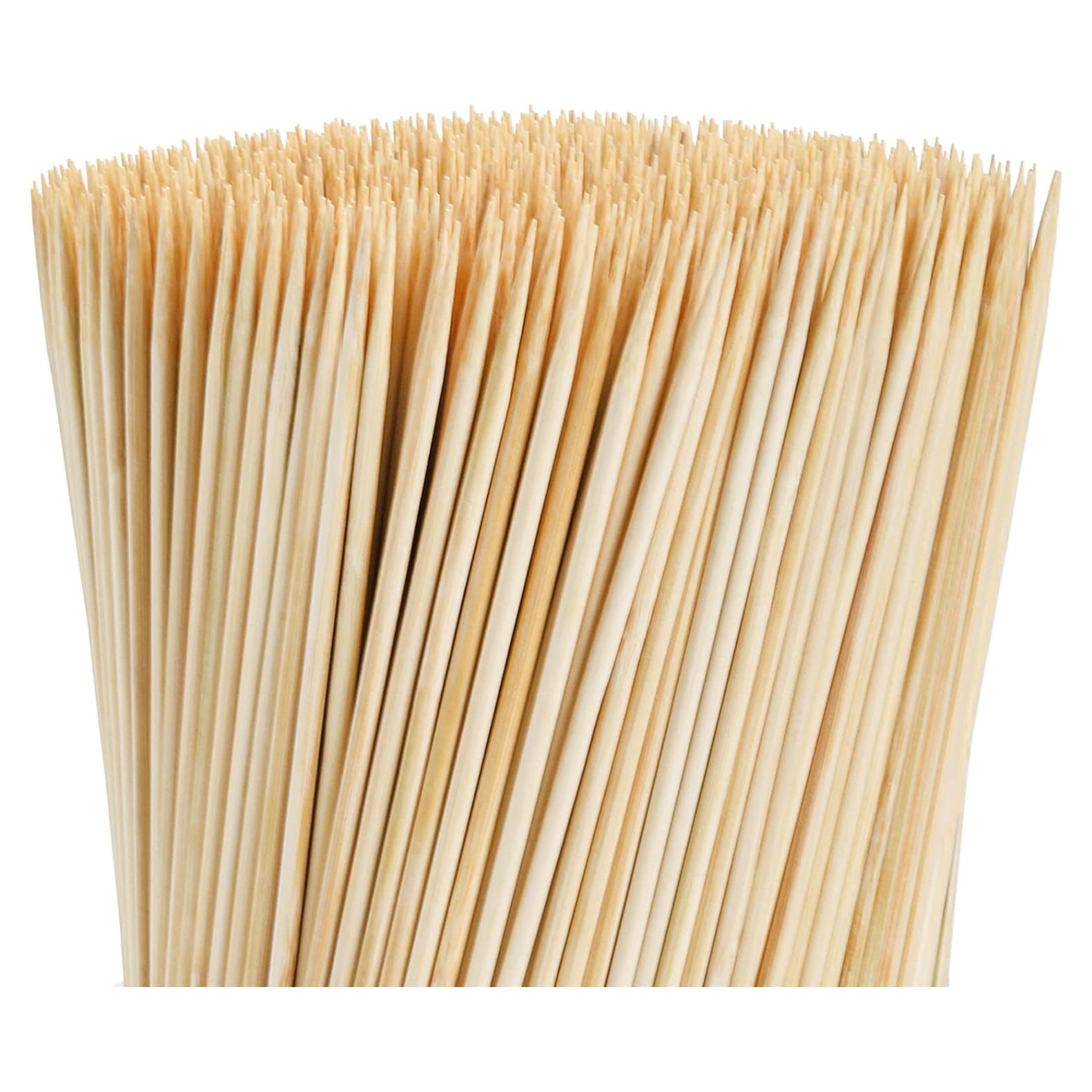 Palitos de Bambú Natural Fasmov 1000 Piezas 20.32 cm