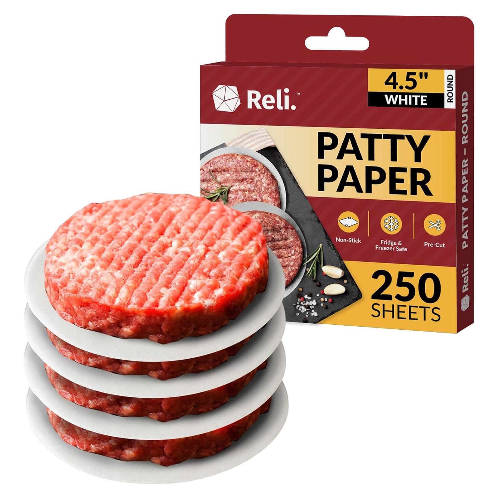 Papel para Hamburguesas Reli. 11.43 cm Redondo - 250 Hojas