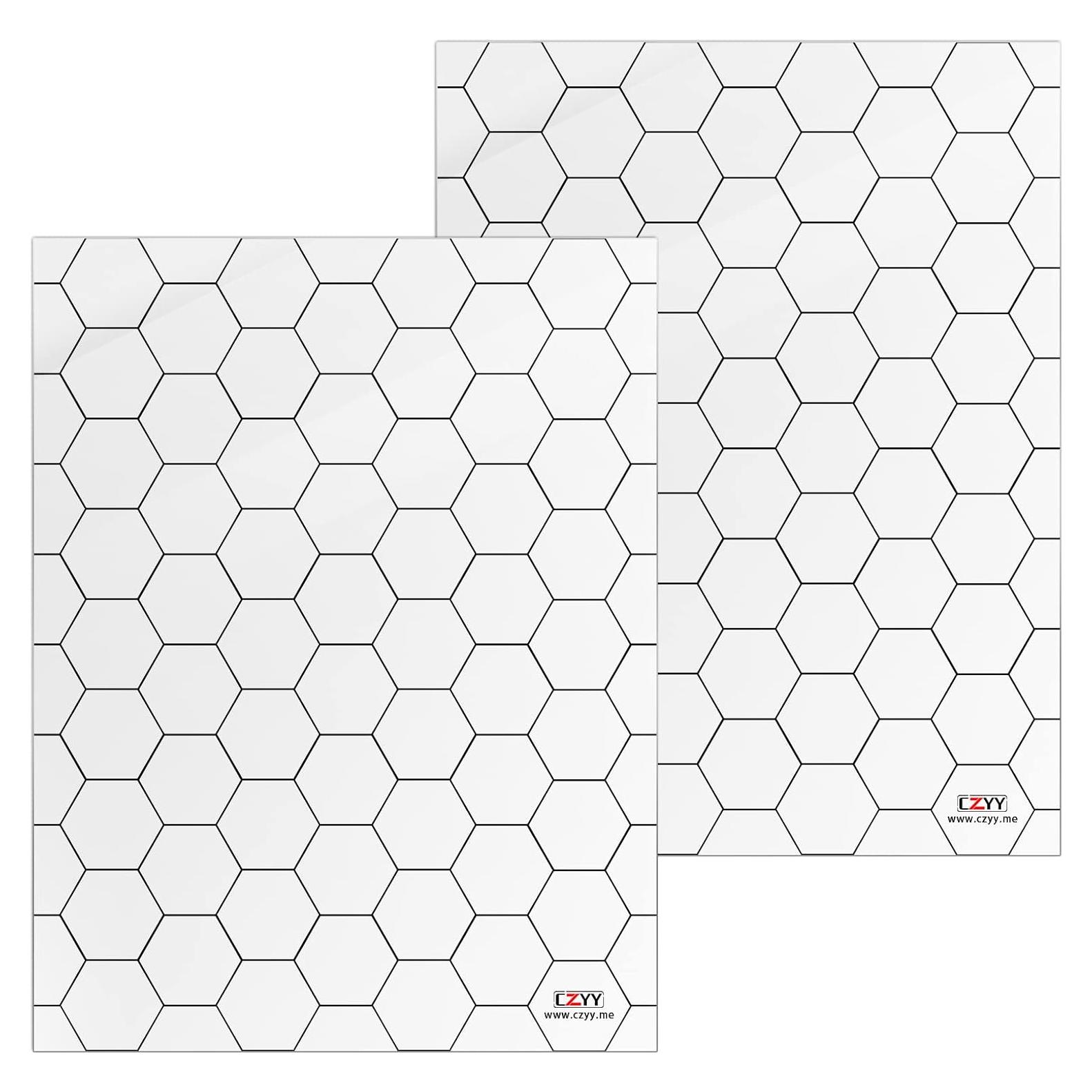 Tapete de Juego Acrílico CZYY 7x9" Hexagonal D&D