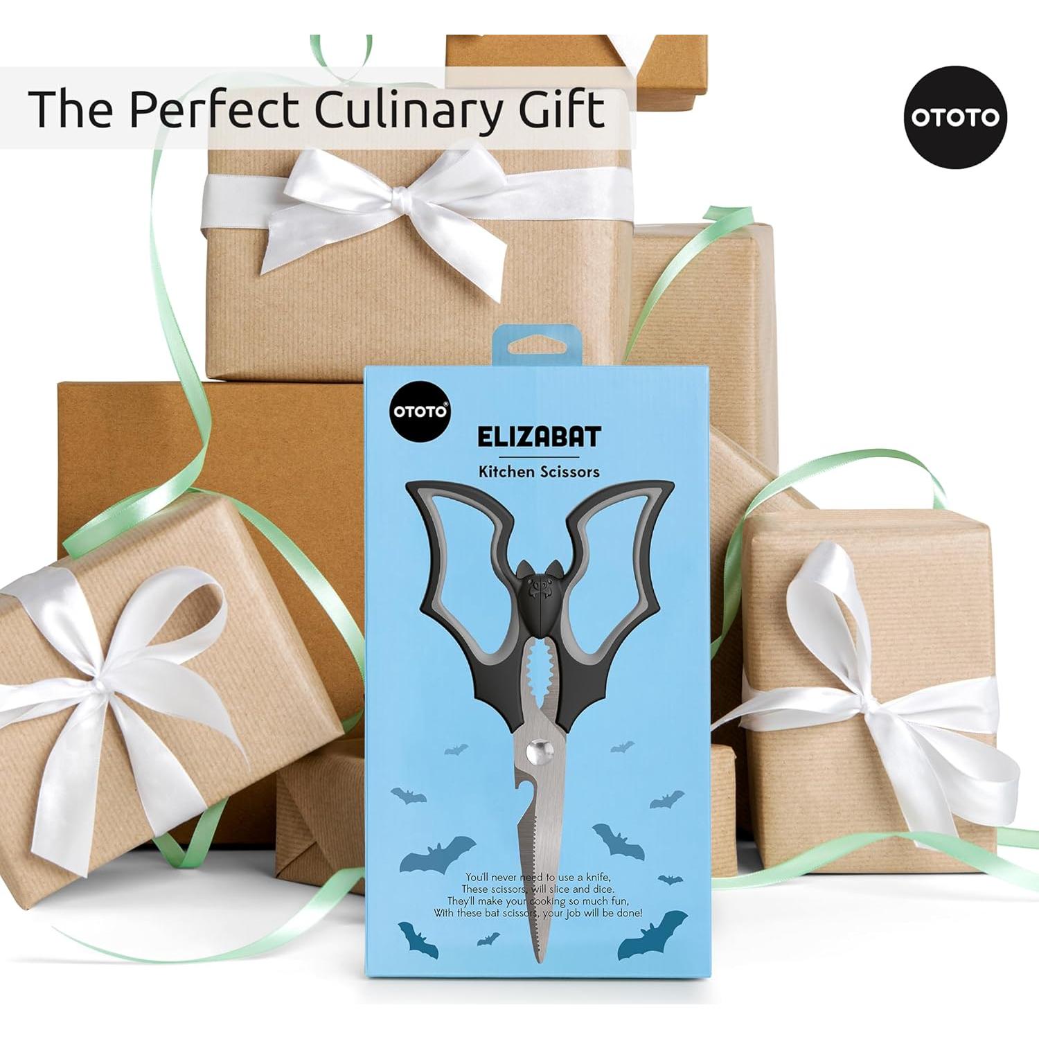 Tijeras de Cocina OTOTO Elizabat Murciélago - Acero Inoxidable