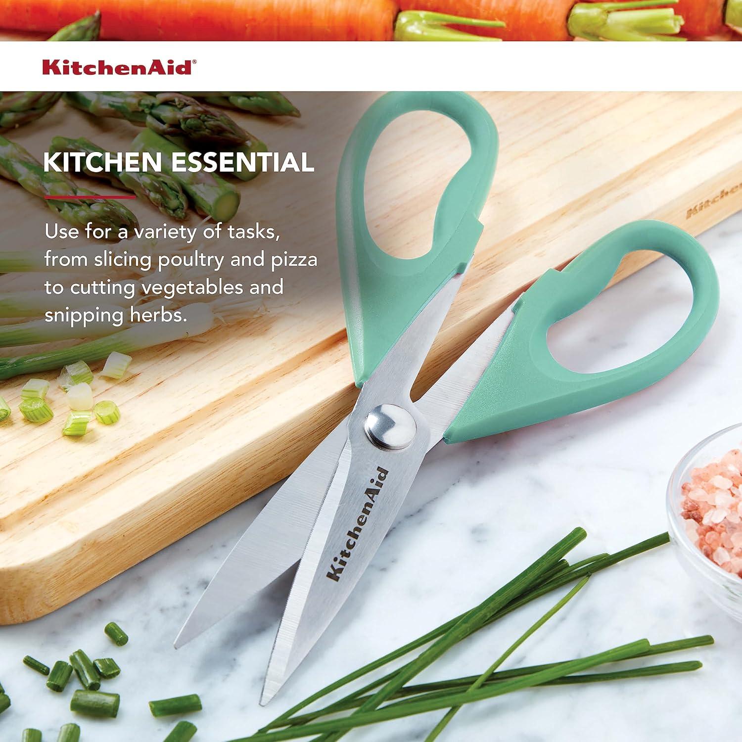 Tijeras de cocina KitchenAid Aqua Sky 22.1 cm acero inoxidable
