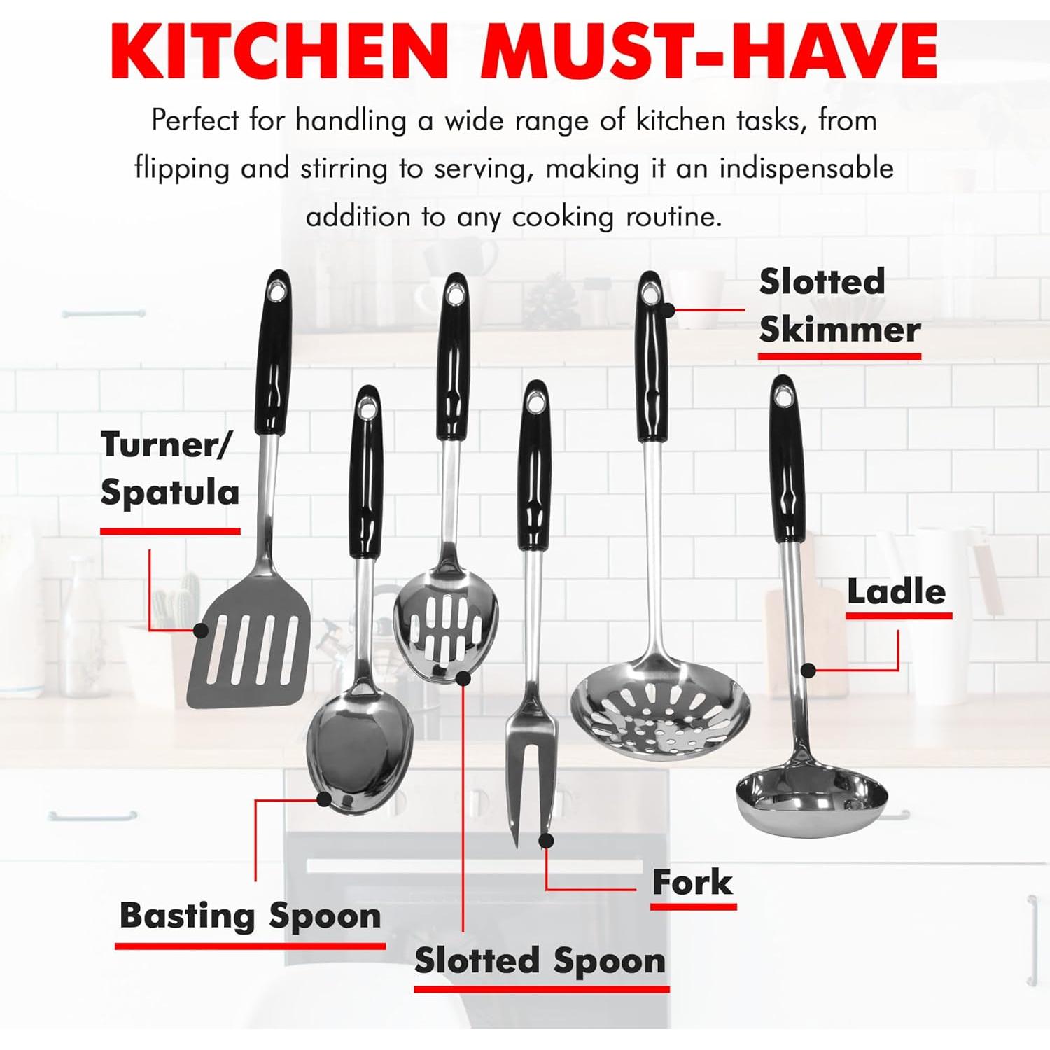 Tenedor de Cocina para Carne Chef Craft 30.5 cm Acero Inoxidable