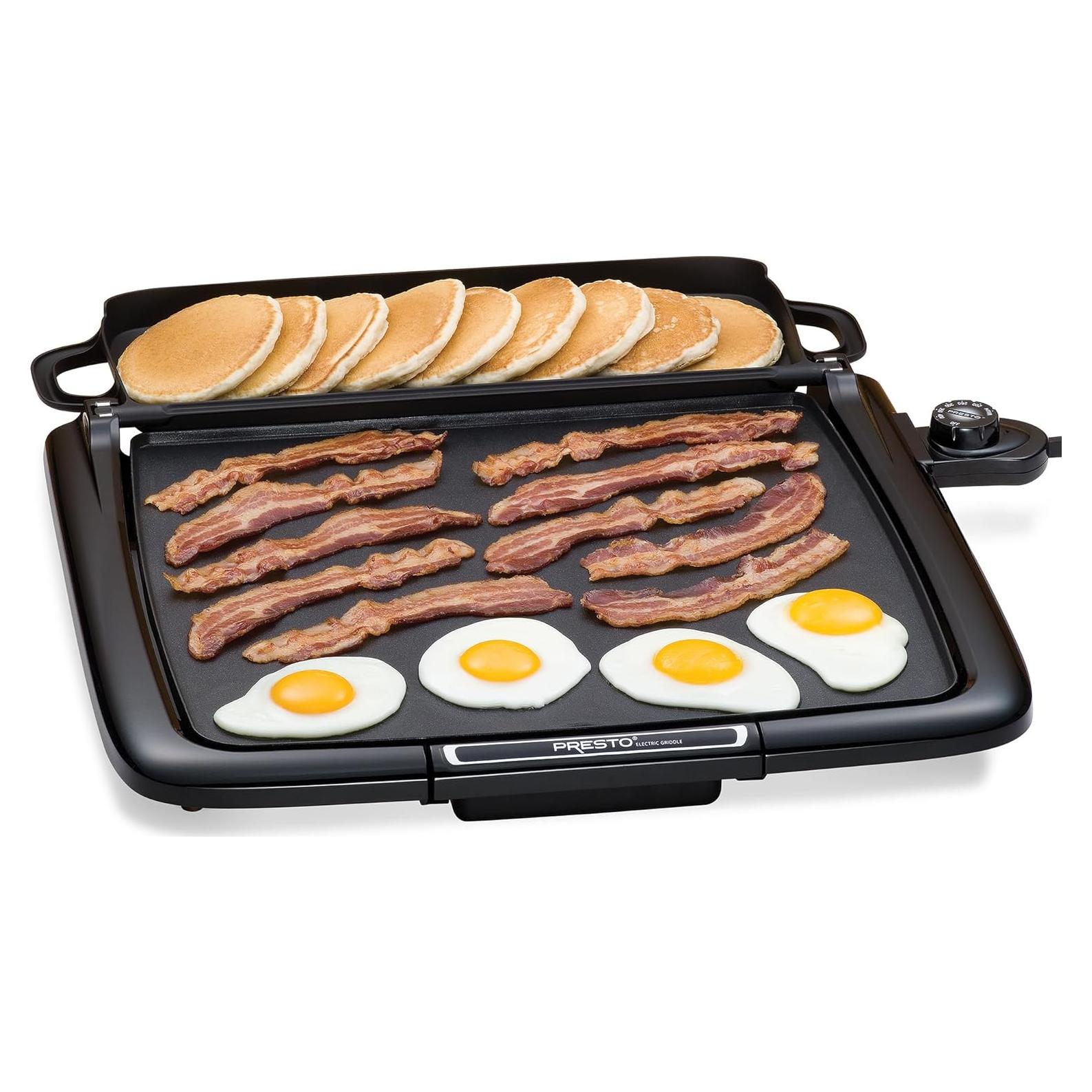 Placa Eléctrica de Contacto Presto 07023 XL 35.5x38.1cm