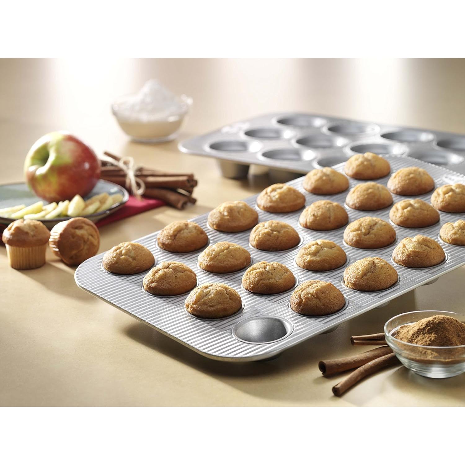 Molde para Mini Muffin USA Pan 24 Cavidades Antiadherente