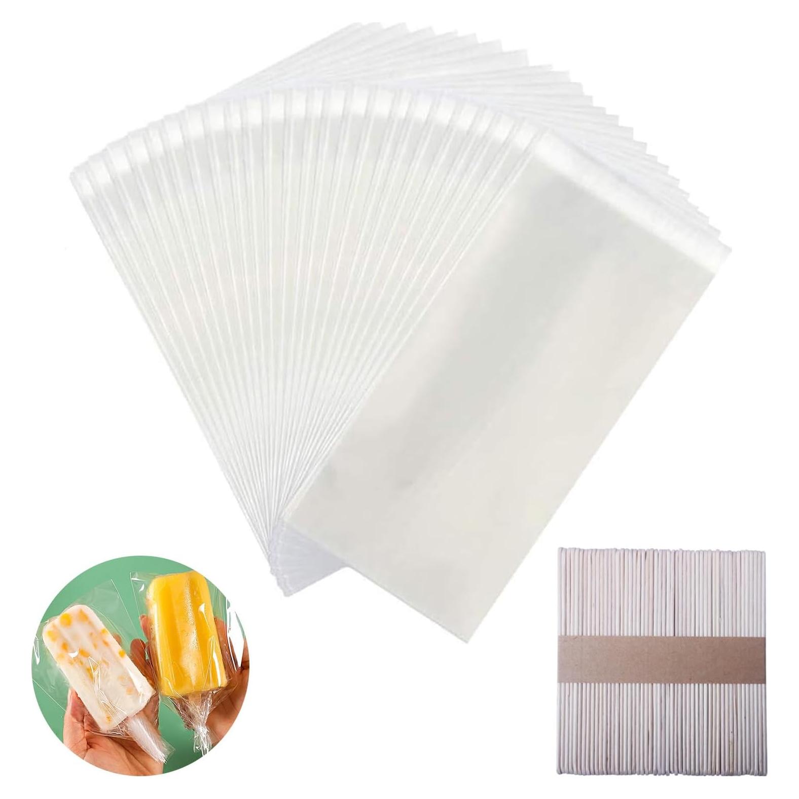 Set de 400 Piezas Palitos de Helado y Bolsas Miaowoof