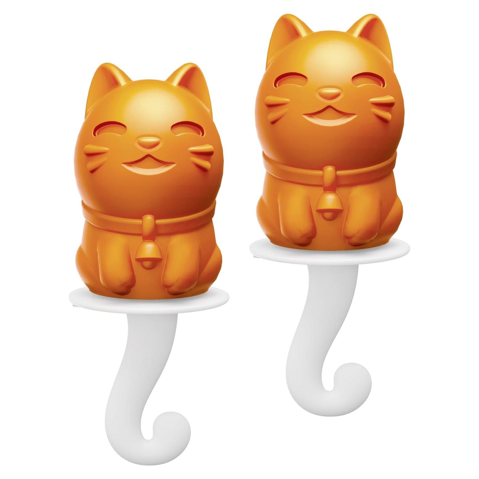 Moldes de Helado ZOKU Kitty Silicona Set de 2 41.6ml