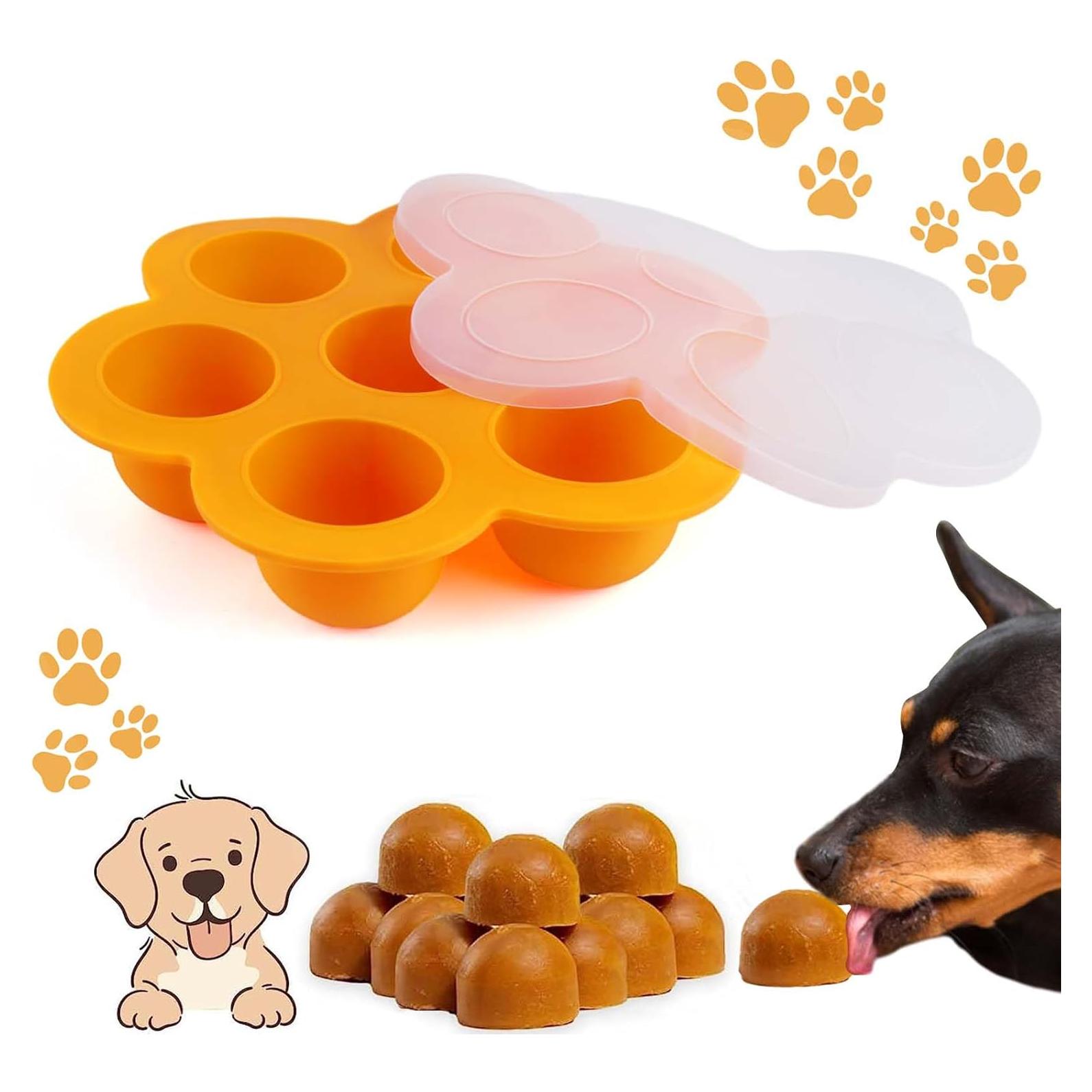 Molde de Golosinas Congeladas para Perros Vodolo 7 Agujeros