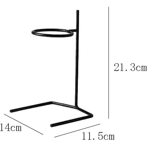 Soporte para Goteo de Café Metal Negro 14x11.5x21.3 cm