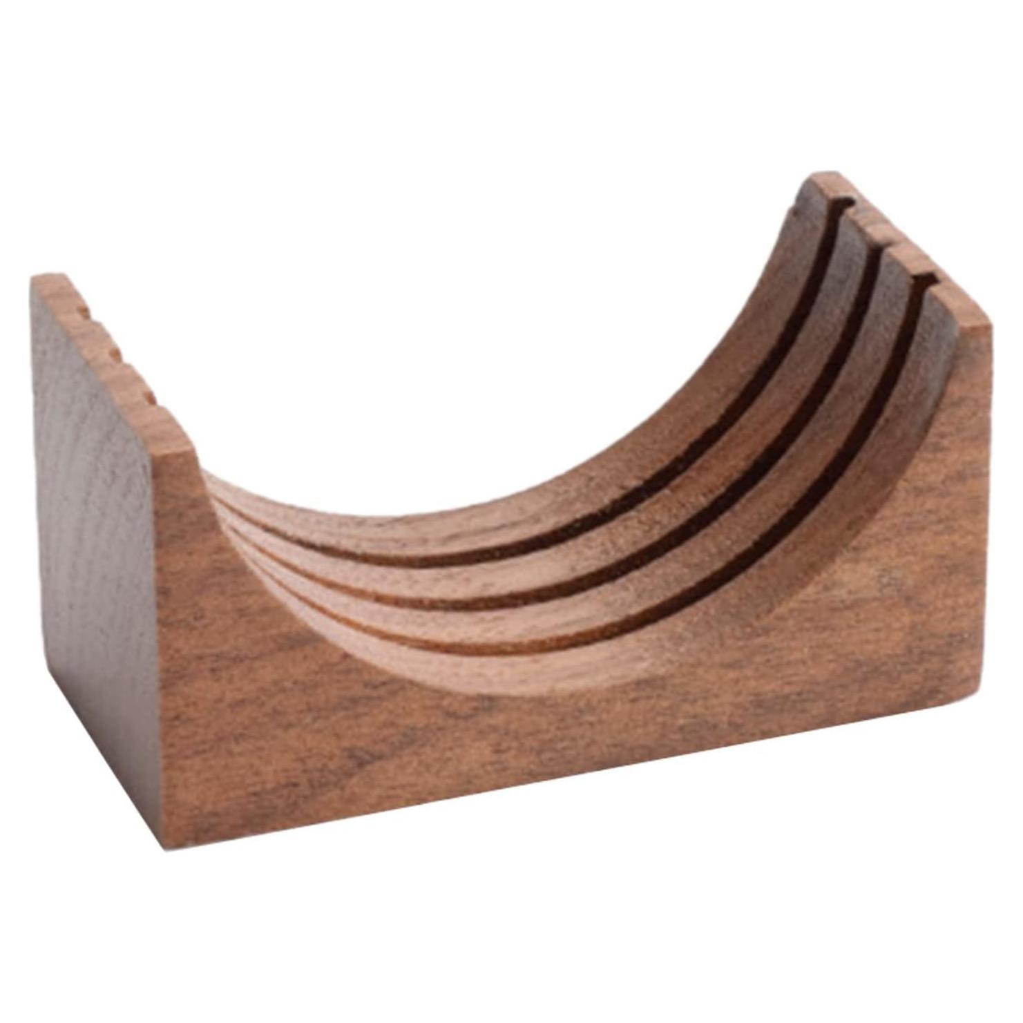 Soporte de Madera para Portafiltro de Café WsjiaboFux 51/53/58mm