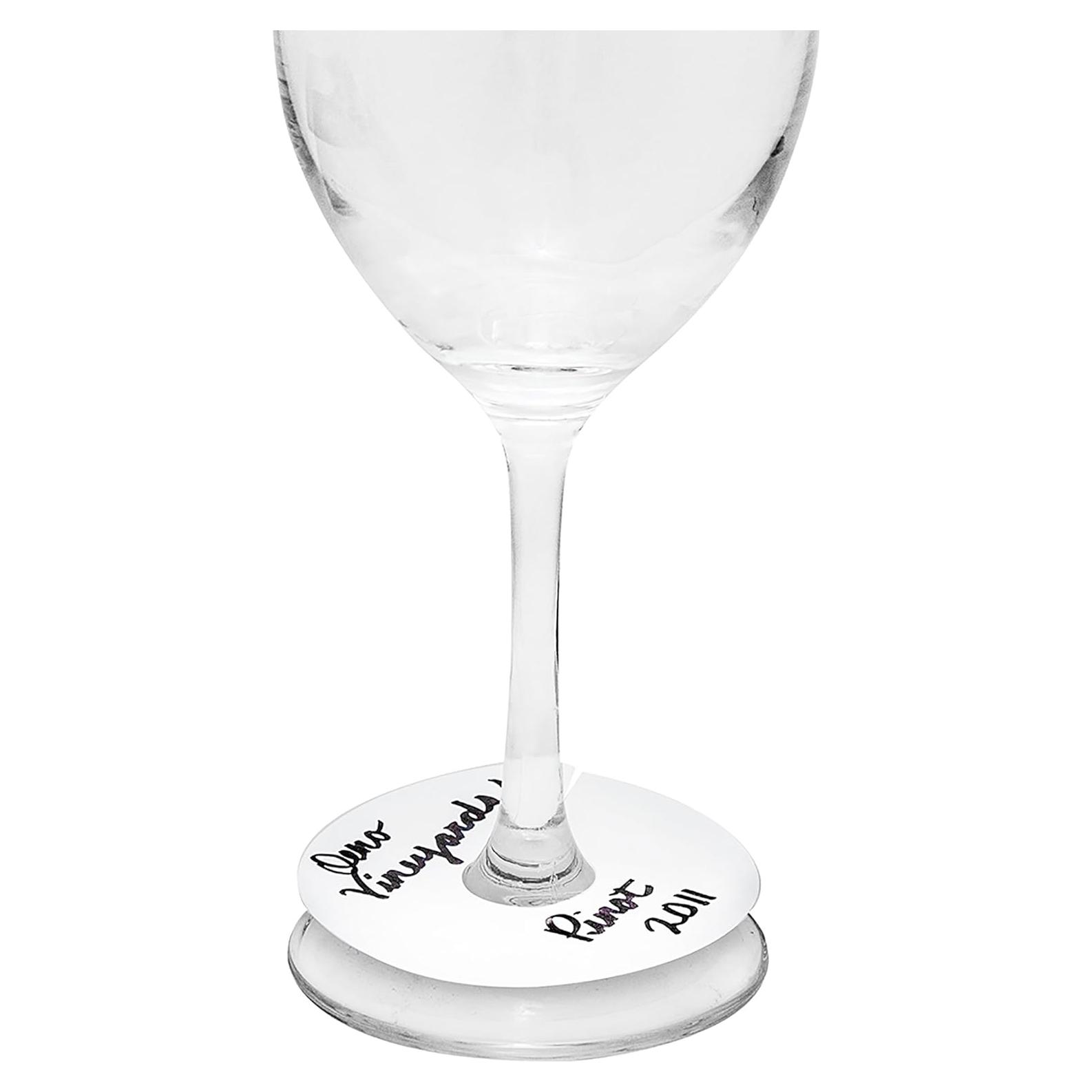 Etiquetas de Tallo Blancas Oenophilia - Juego de 100