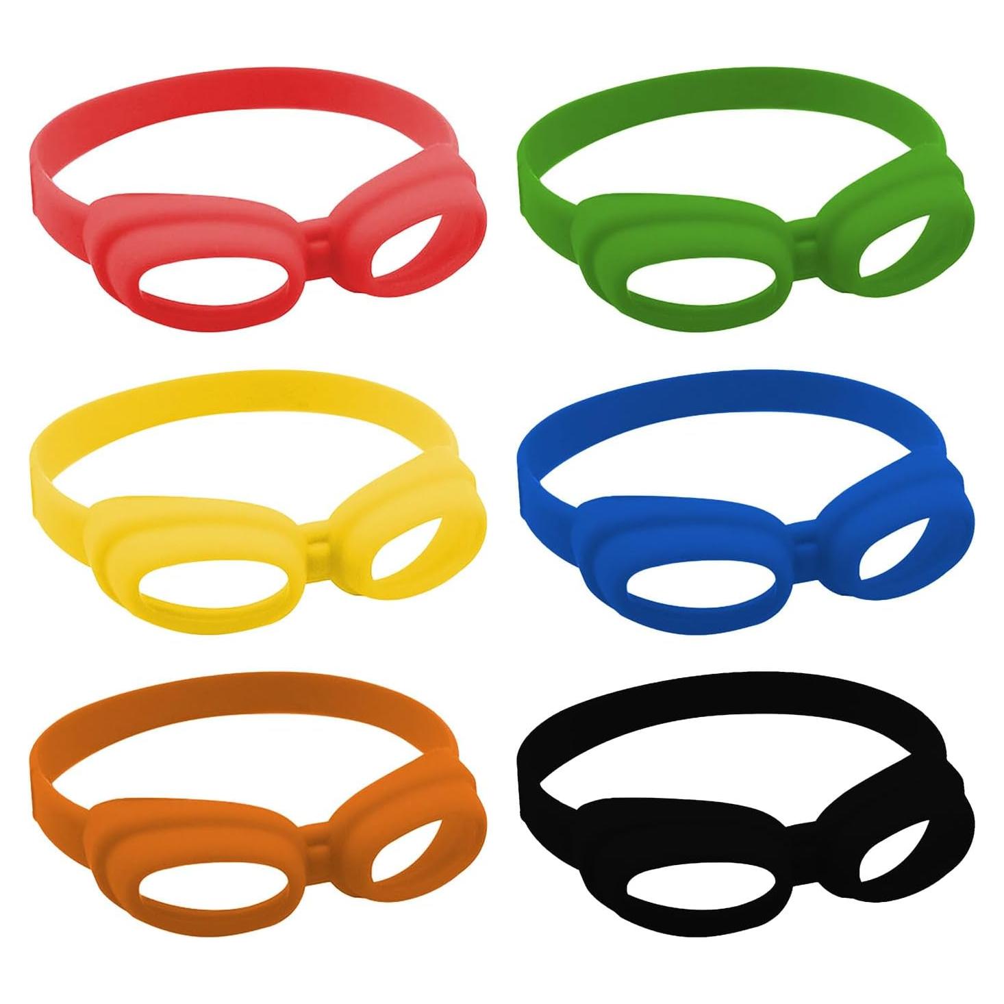 Juego de 6 Etiquetas de Silicona para Botellas de Cerveza EINCORN