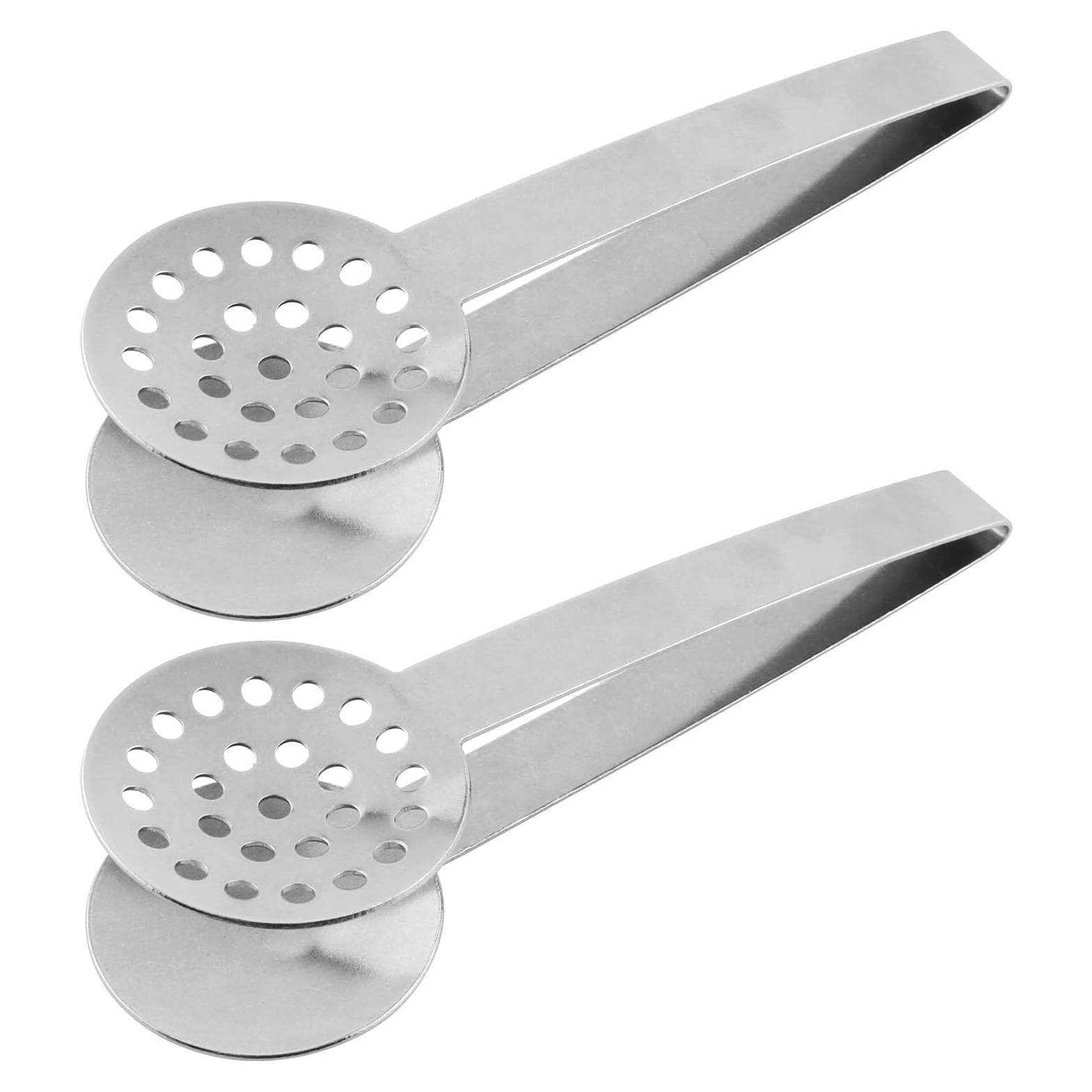 Pinzas para Bolsitas de Té 2PCS Acero Inoxidable MTQY 15.5cm