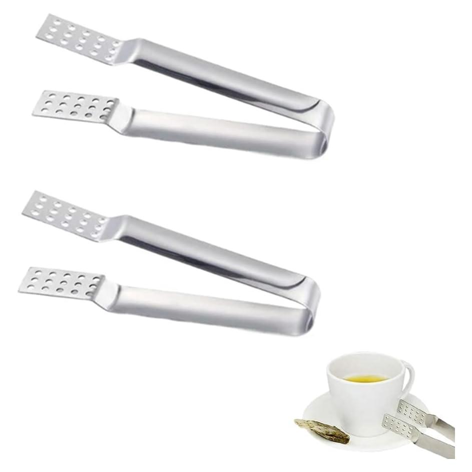 Paquete de 4 exprimidores de bolsa de té acero inoxidable Honkenda