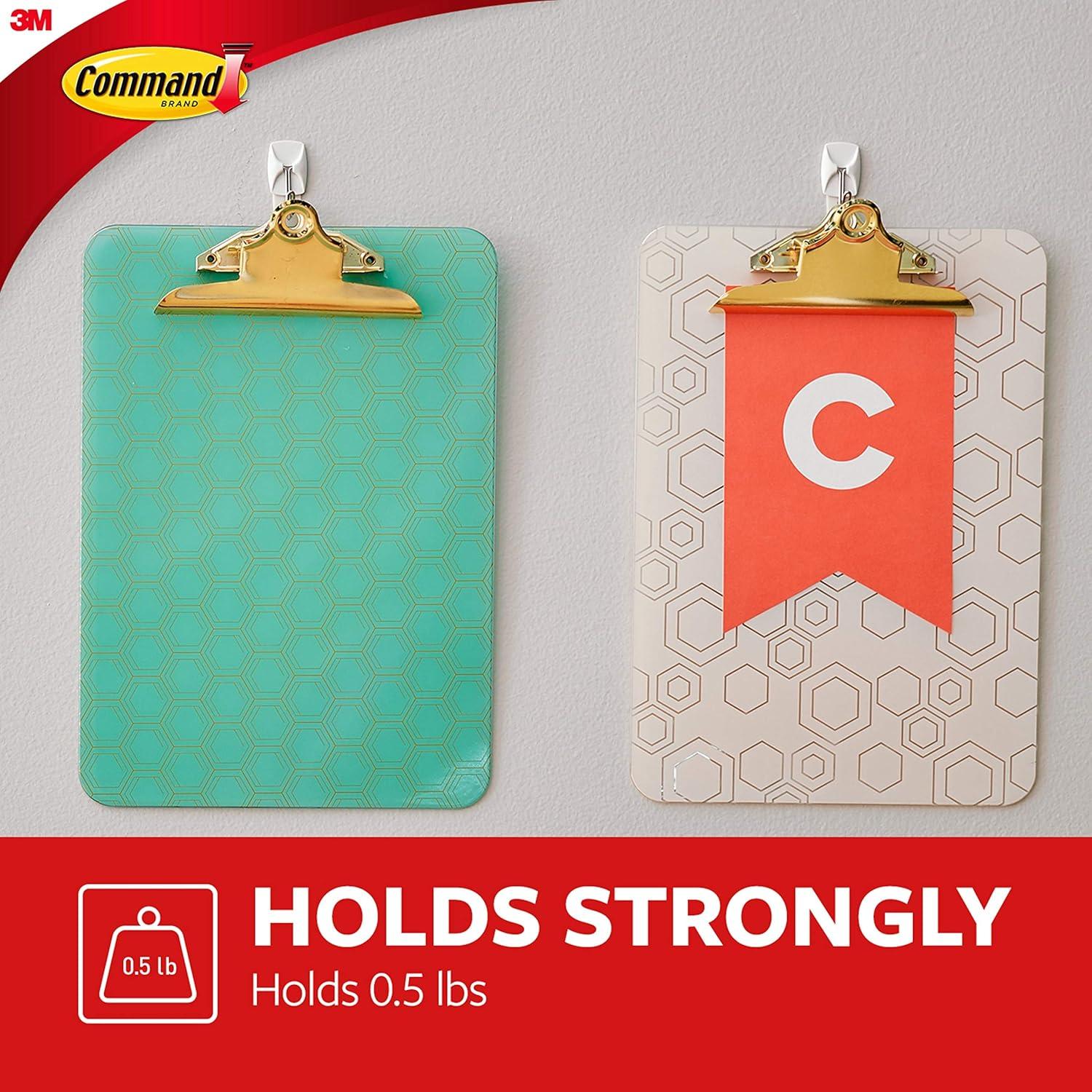 Ganchos de Pared Adhesivos Command 16 Unidades 0.23 kg