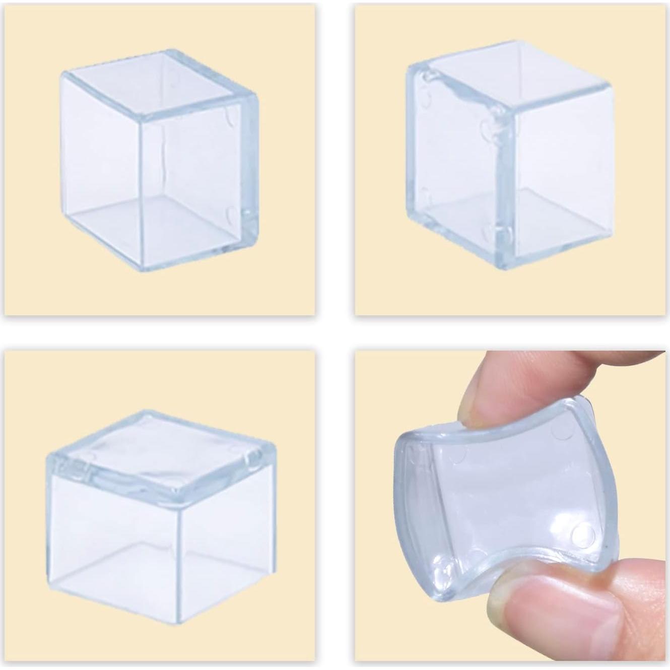 Protectores de Piso para Patas de Silla Flyshop 45x45mm, 16 Piezas