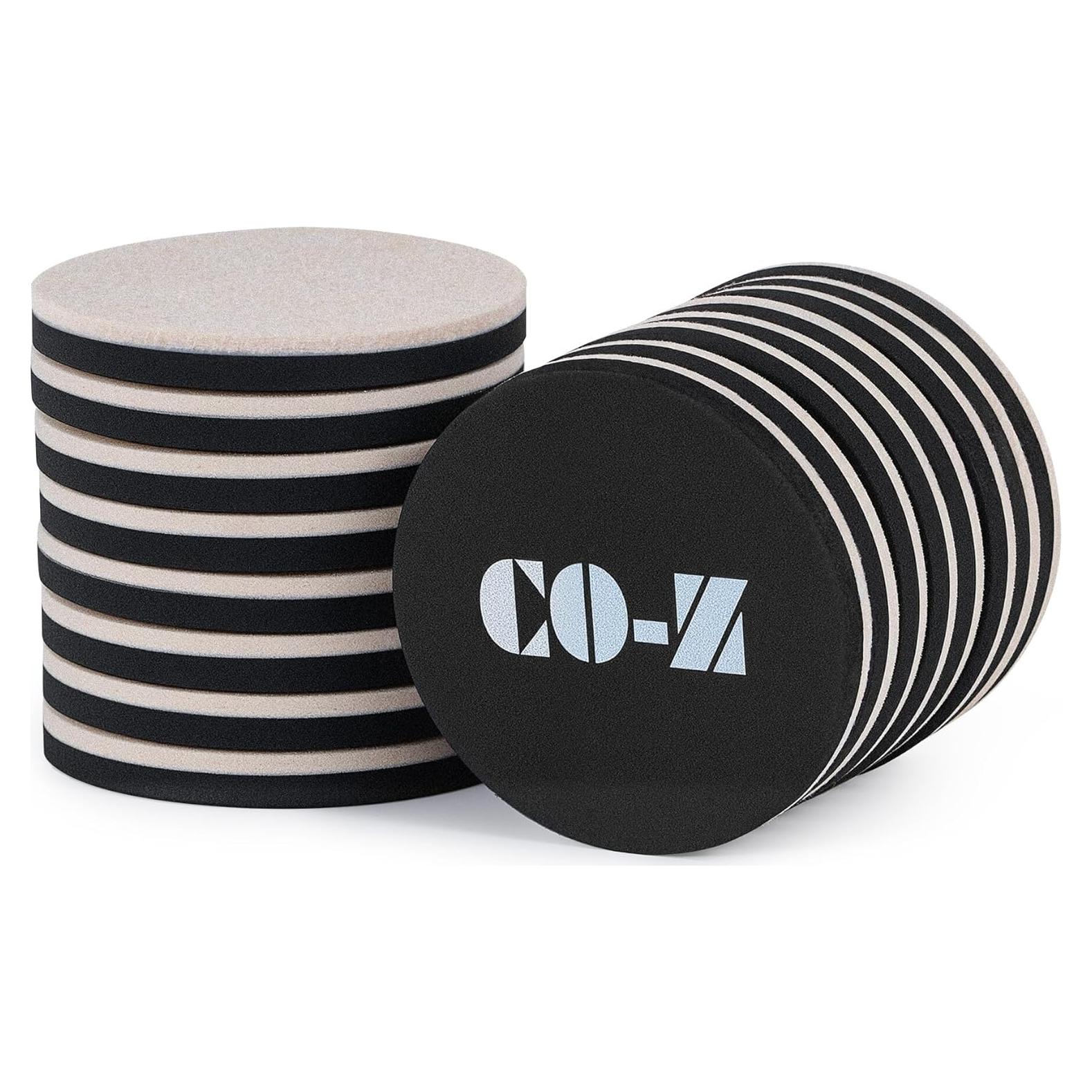 Deslizadores de Muebles CO-Z 16 Piezas Fieltro 8.89 cm