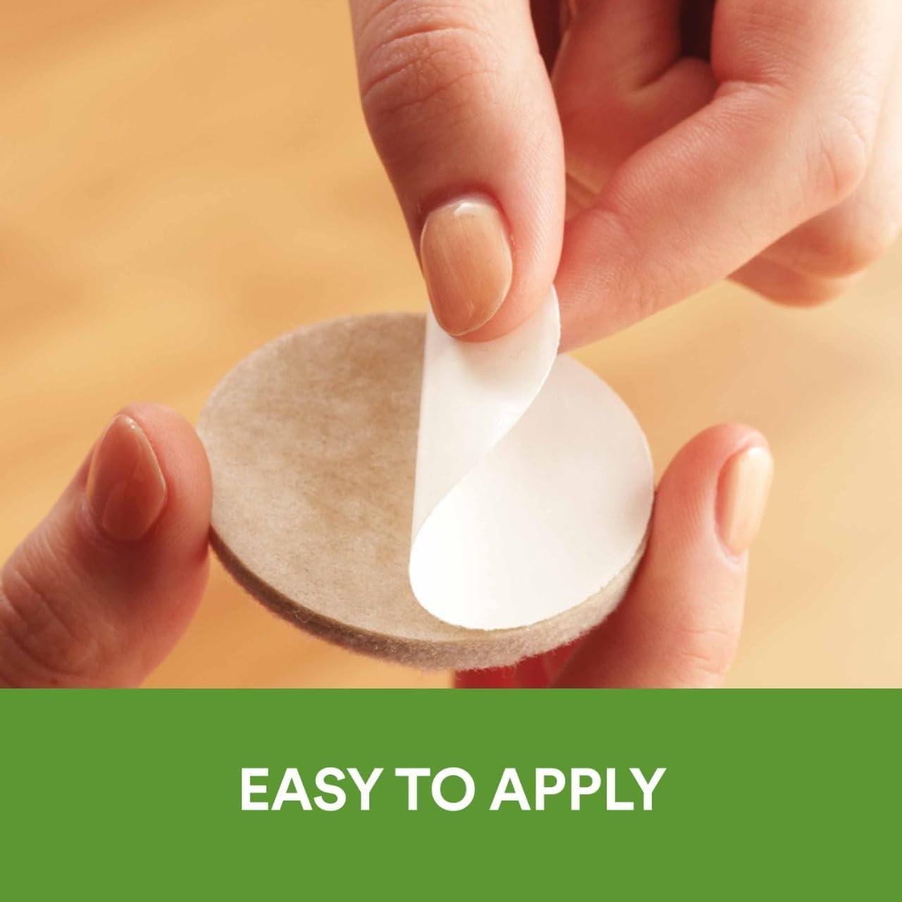 Almohadillas de Fieltro Scotch 162 PCS Beige Autoadhesivas