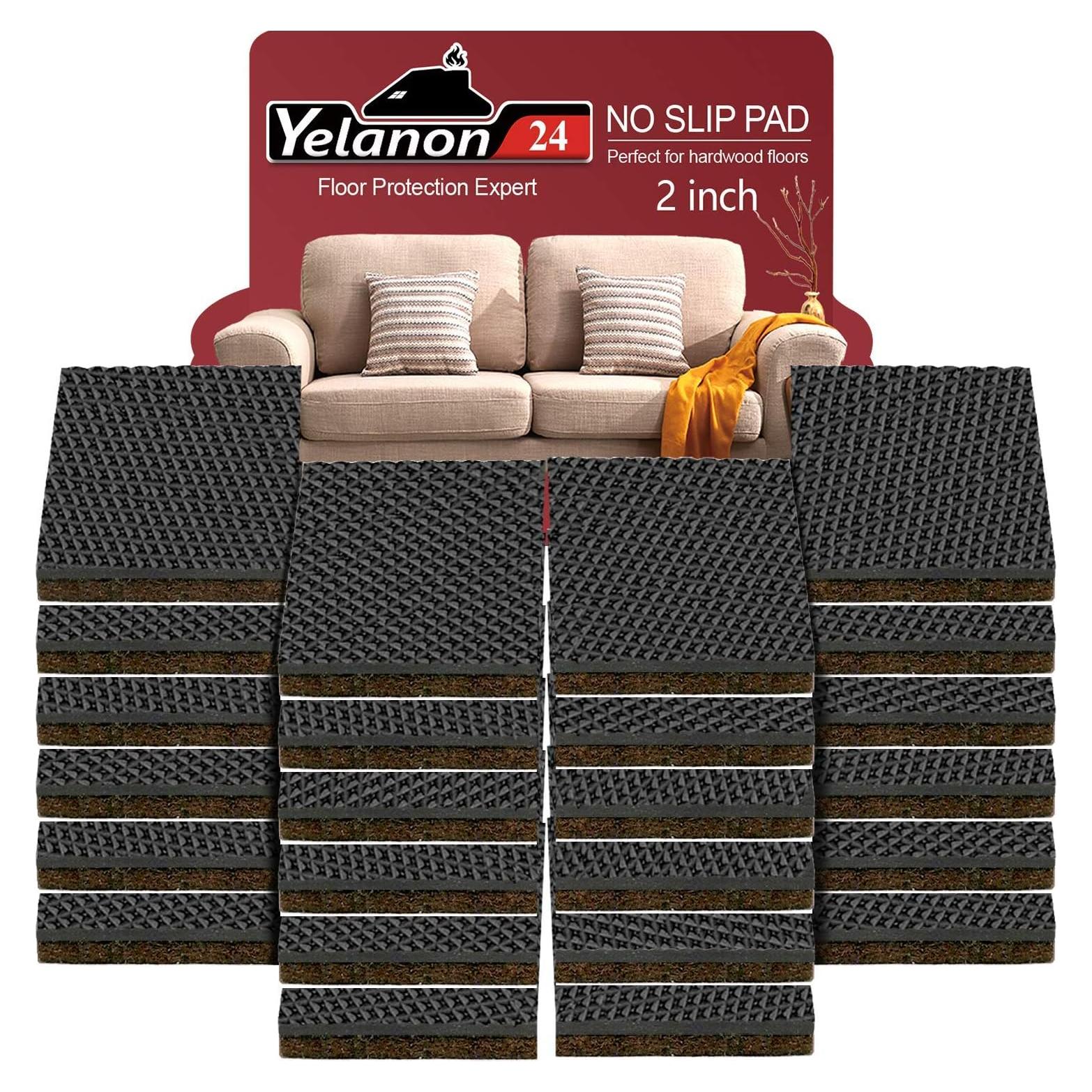 Almohadillas Antideslizantes Yelanon 24 pcs 5 cm para Muebles