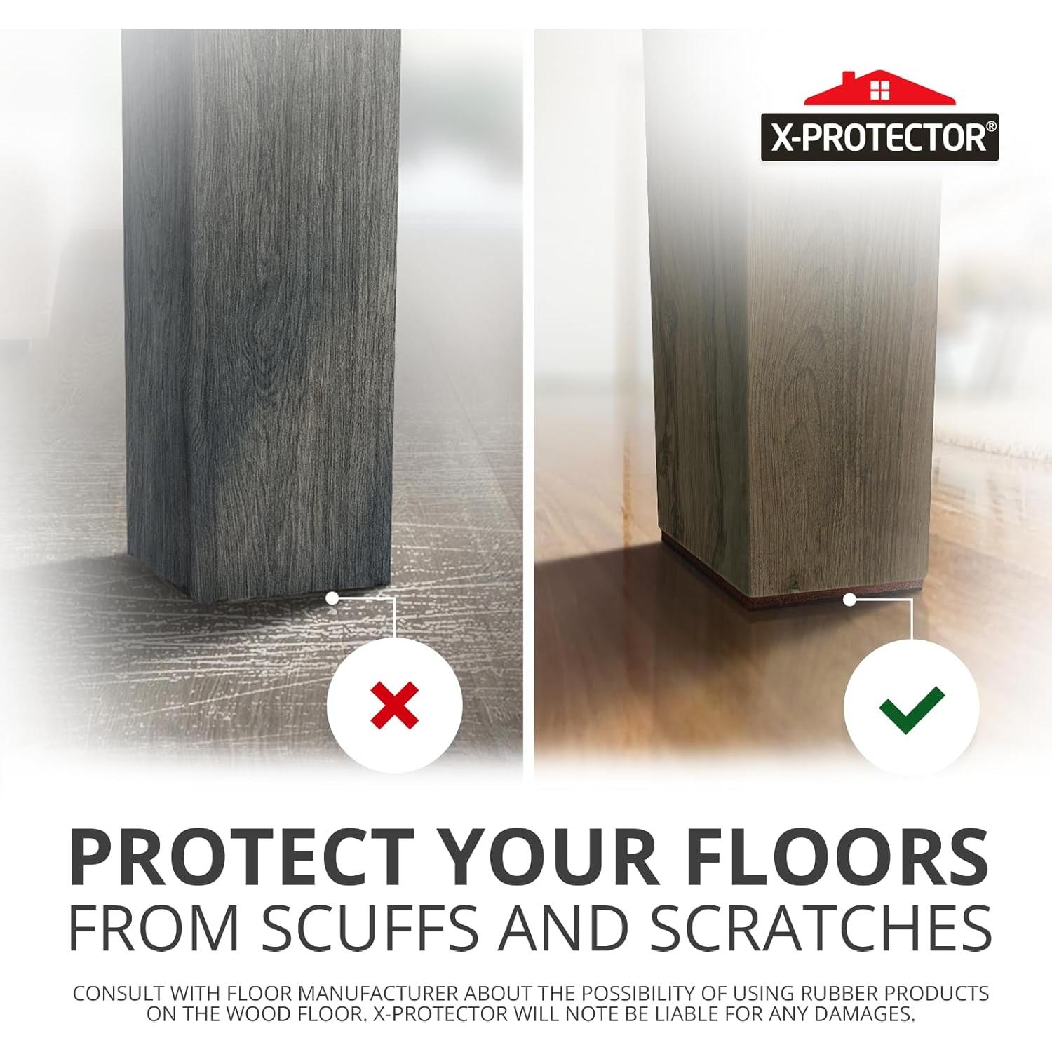 Almohadillas Antideslizantes X-PROTECTOR 12 Piezas 7.62 cm