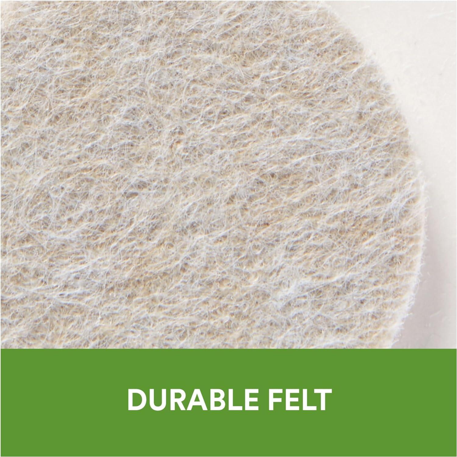 Almohadillas de Fieltro Scotch 32 PCS Beige 2.54 cm Redondas