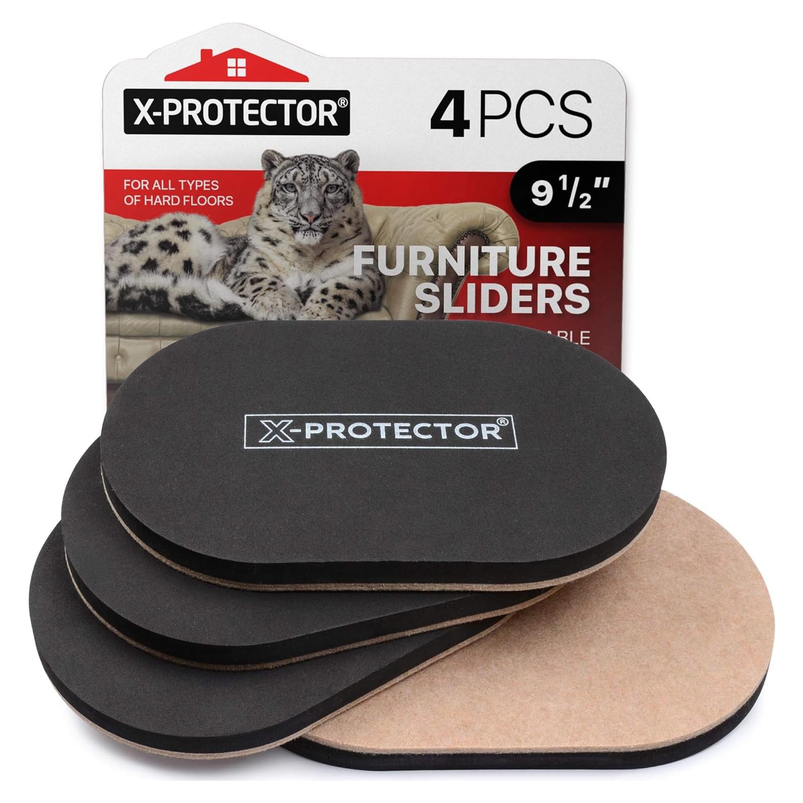 Deslizadores de Muebles de Fieltro X-PROTECTOR 4 PCS 24 cm