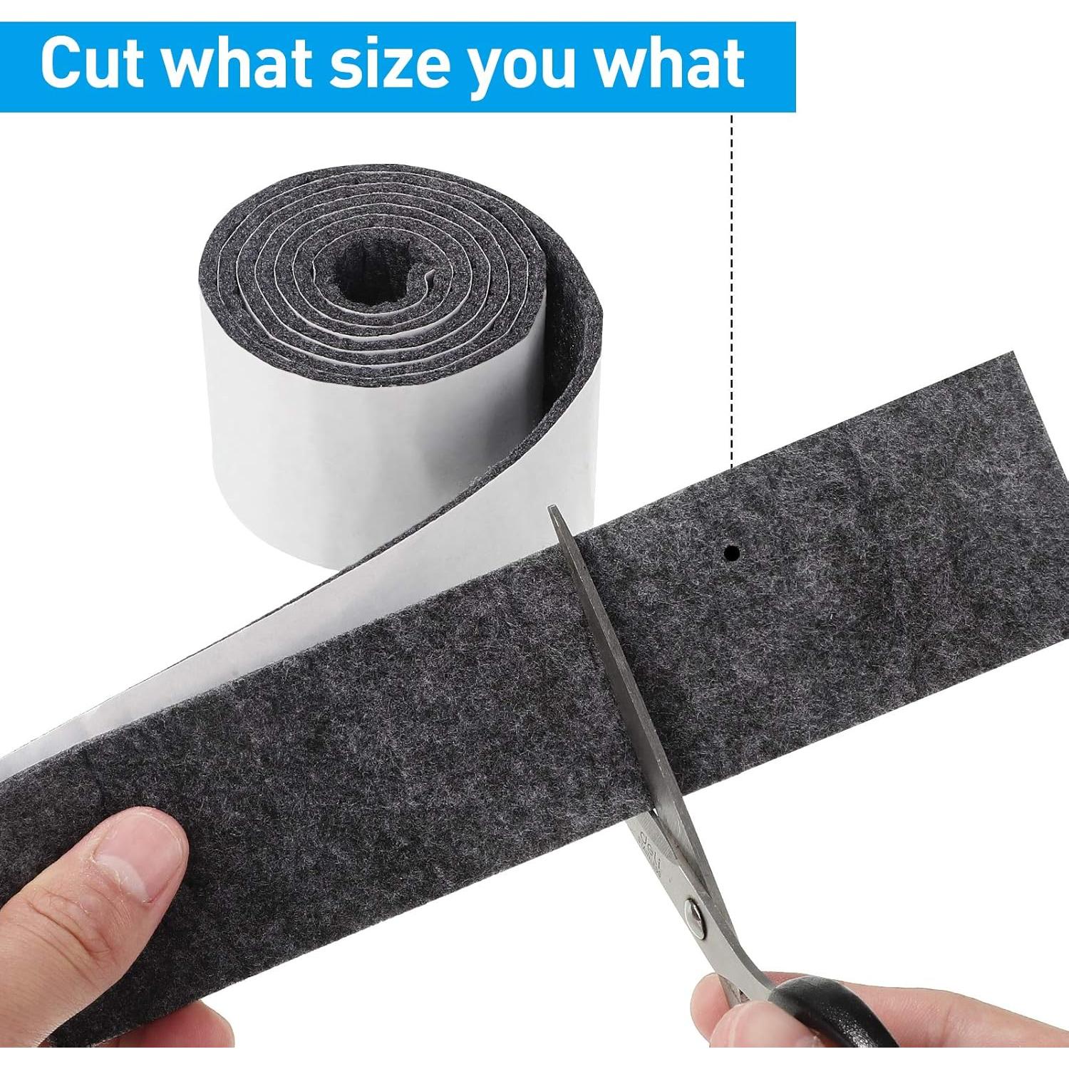 Tiras de Fieltro Autoadhesivas Shappy 2 Paquetes 120x5.08cm