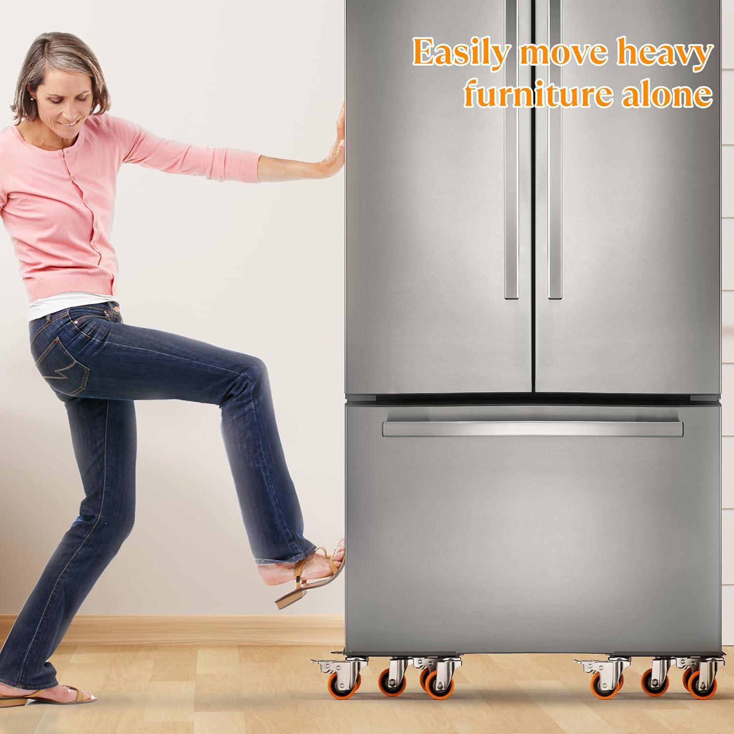 Carro de Mudanza VALTAVO 2000 lb con 5 Ruedas y Elevador