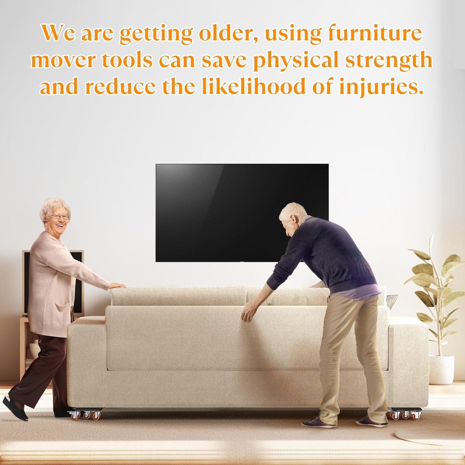 Carro de Mudanza VALTAVO 2000 lb con 5 Ruedas y Elevador