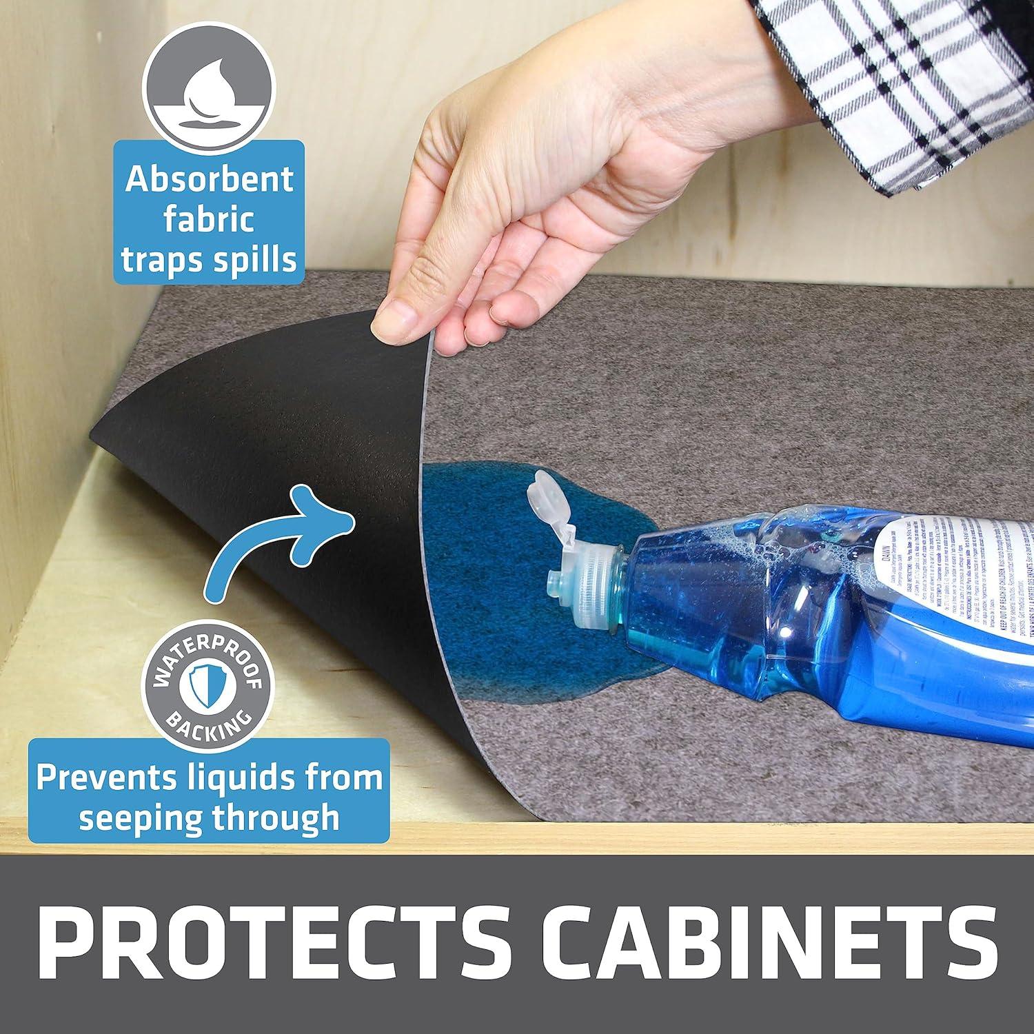 Alfombra Protectora XL Drymate 24x59 Gris Claro Antideslizante