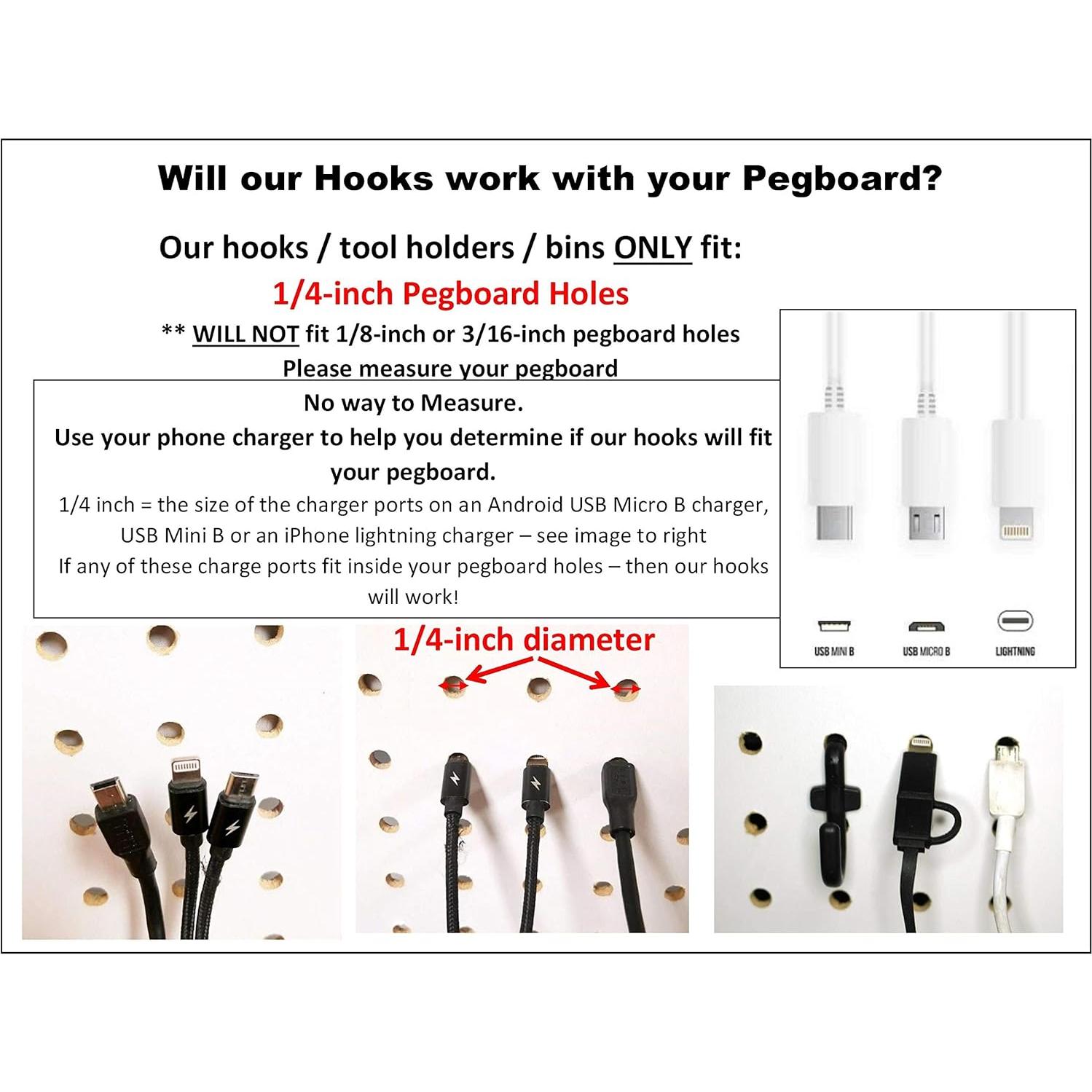 Ganchos de Plástico J No Bloqueables JSP 50 Unidades Blanco