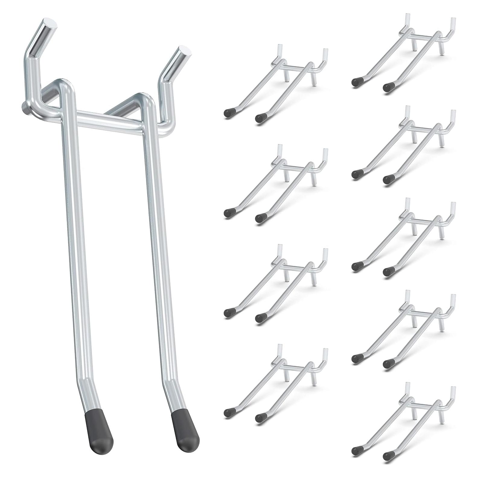 Ganchos de Tablero de Clavos HUHOLE 10PC 10cm Alta Resistencia