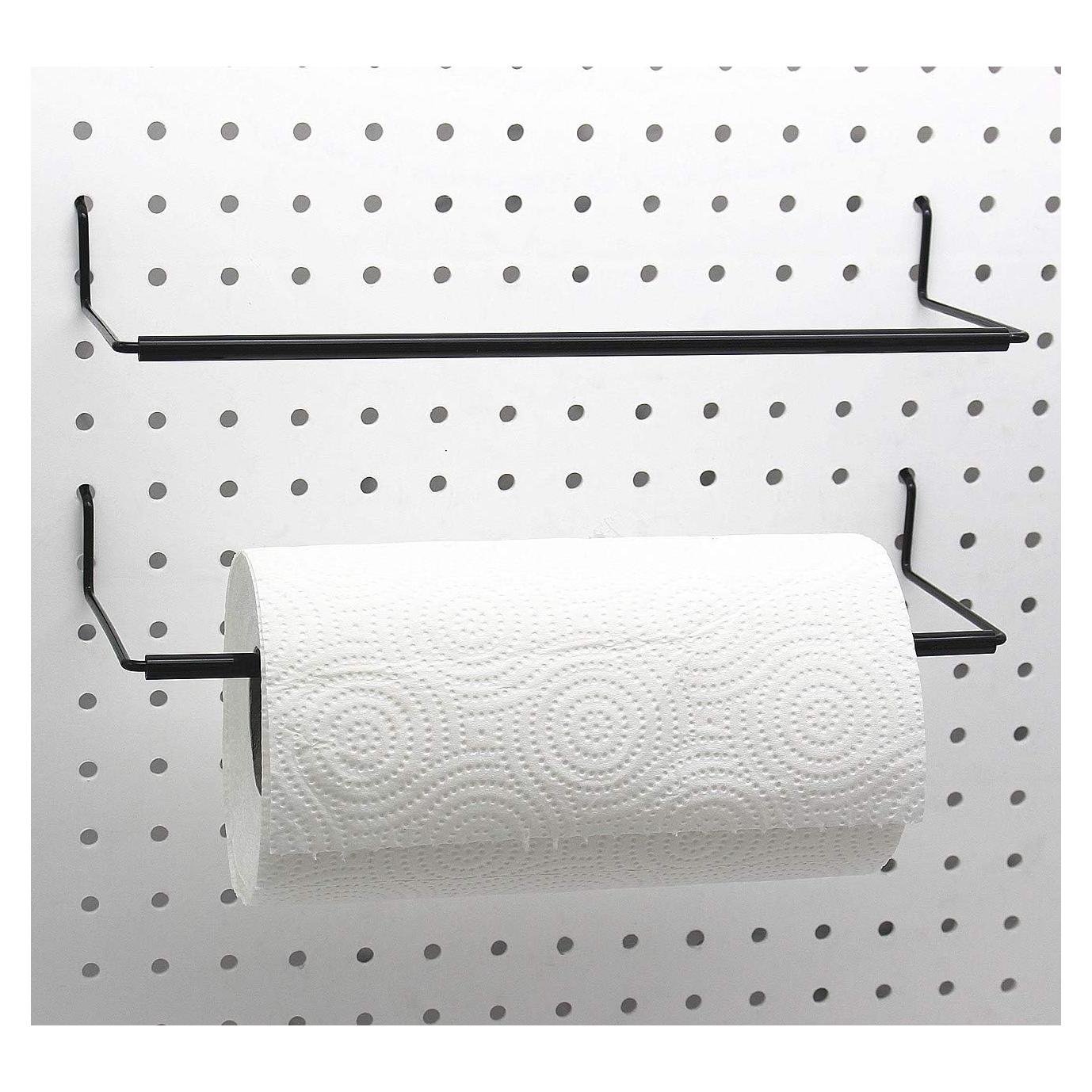 Soporte para Toallas de Papel Bullbins Extensible Negro 2 PCS