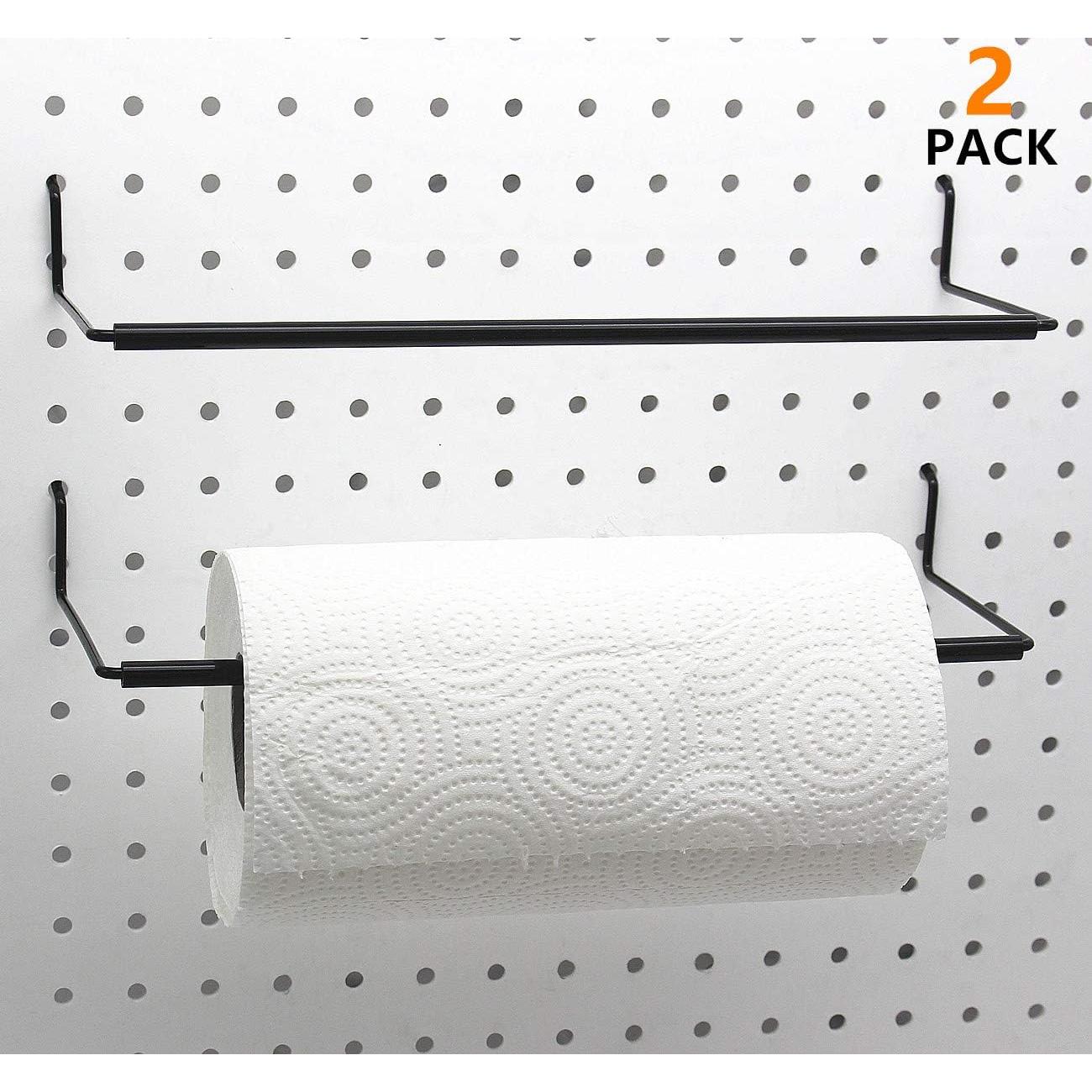 Soporte para Toallas de Papel Bullbins Extensible Negro 2 PCS
