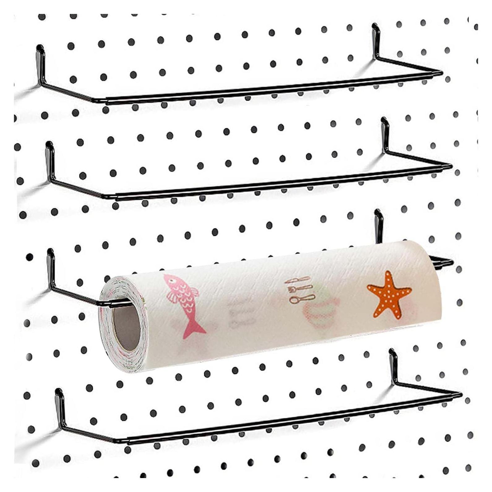 Soporte de Toallas para Tablero de Clavos AccEncyc 4 Pcs