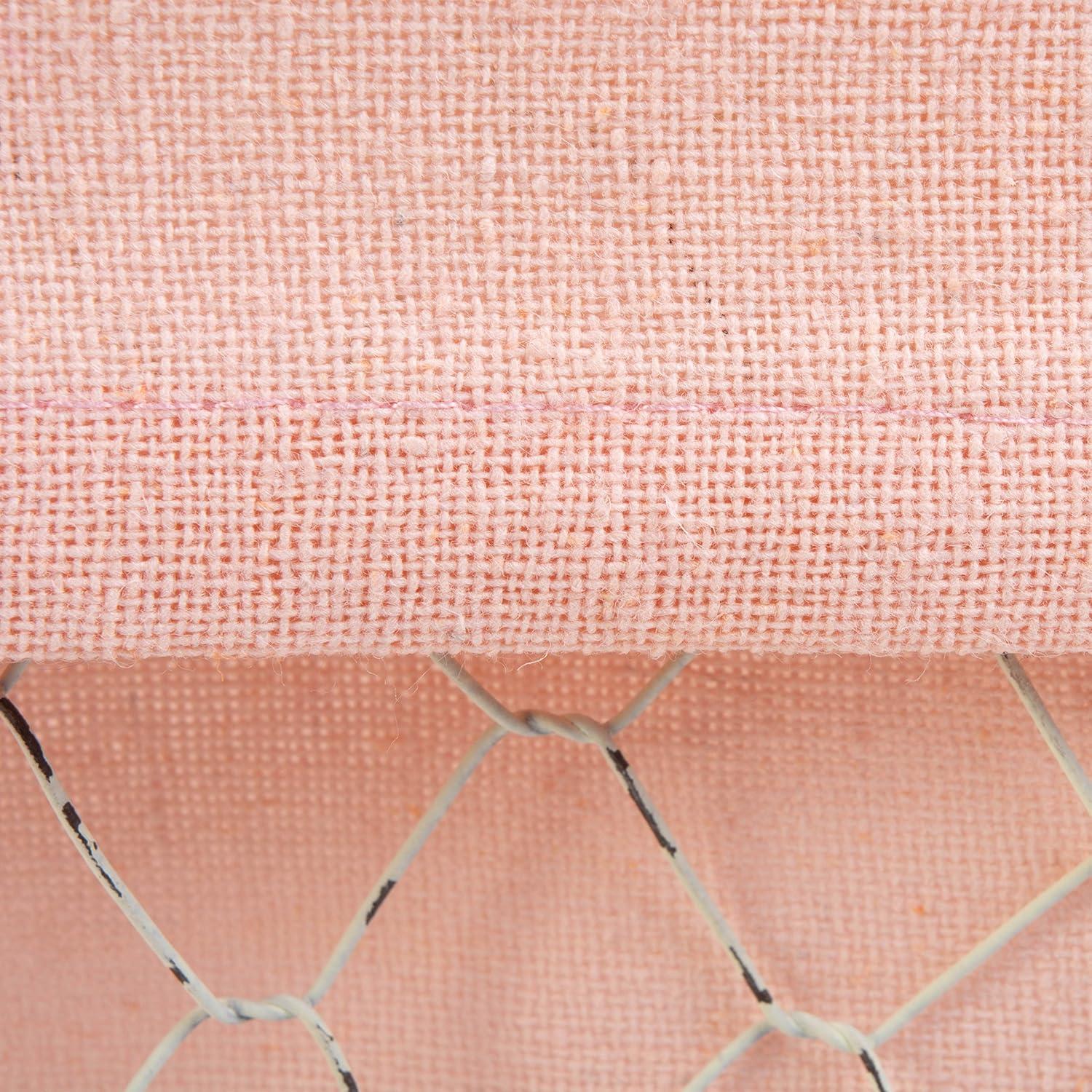 Cestas de Almacenamiento DII 3 Piezas Rosa Antiguo 23x18x15 cm