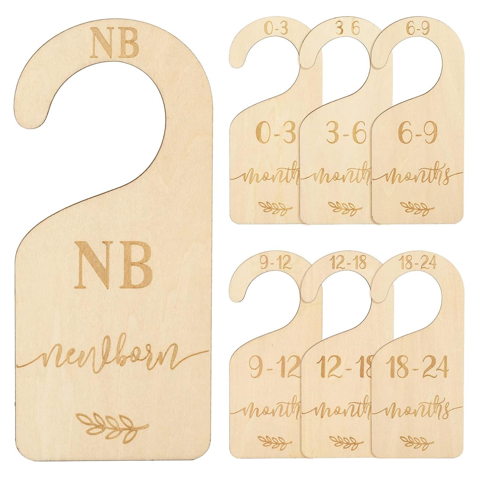 Divisores de Ropa para Bebé Whaline - 7 Piezas con Bolsa