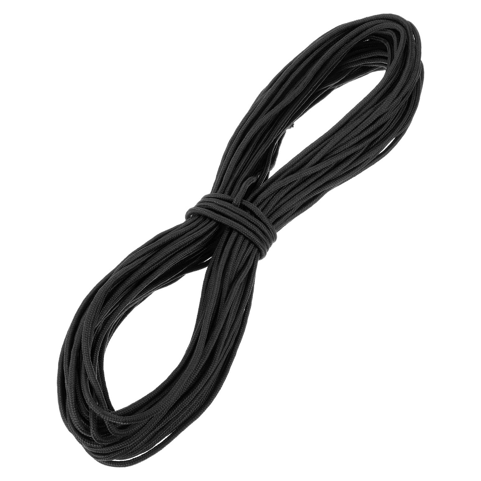 Cuerda Utilitaria Trenzada MECCANIXITY 6mm x 45.7m Negra