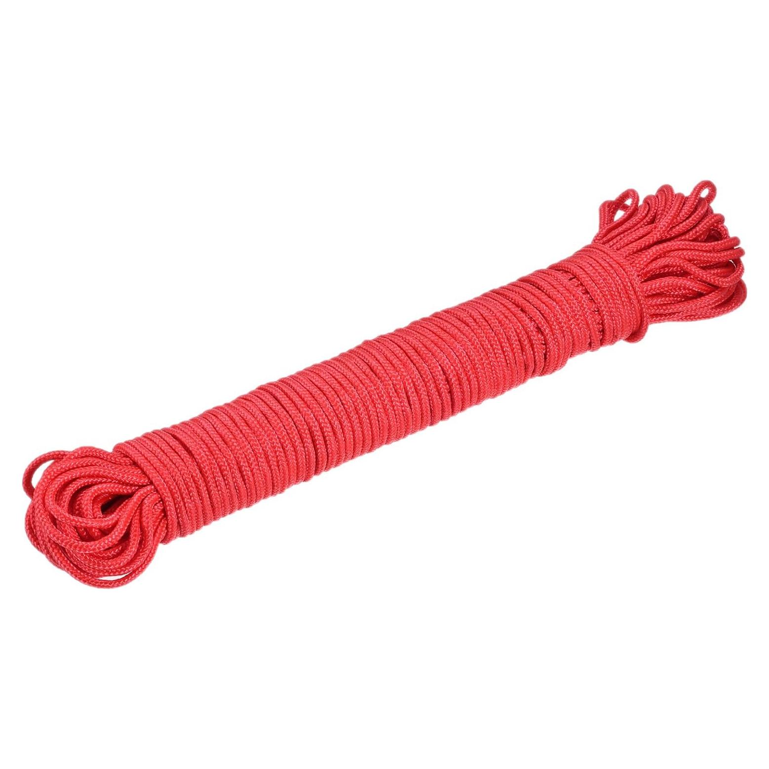 Cuerda Trenzada de Polipropileno MECCANIXITY 45M 3mm Roja