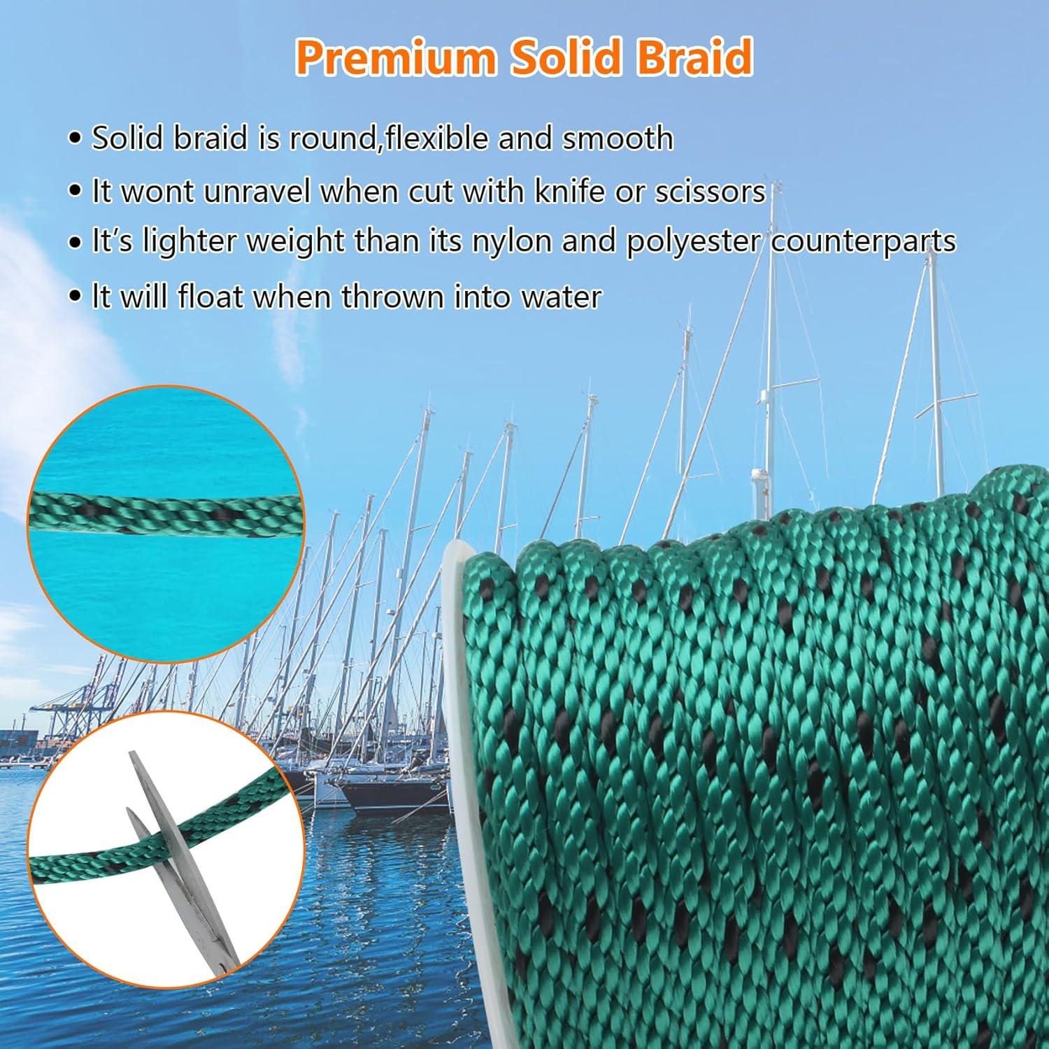 Cuerda de Ancla WTMore 15.24 m x 0.95 cm Polipropileno