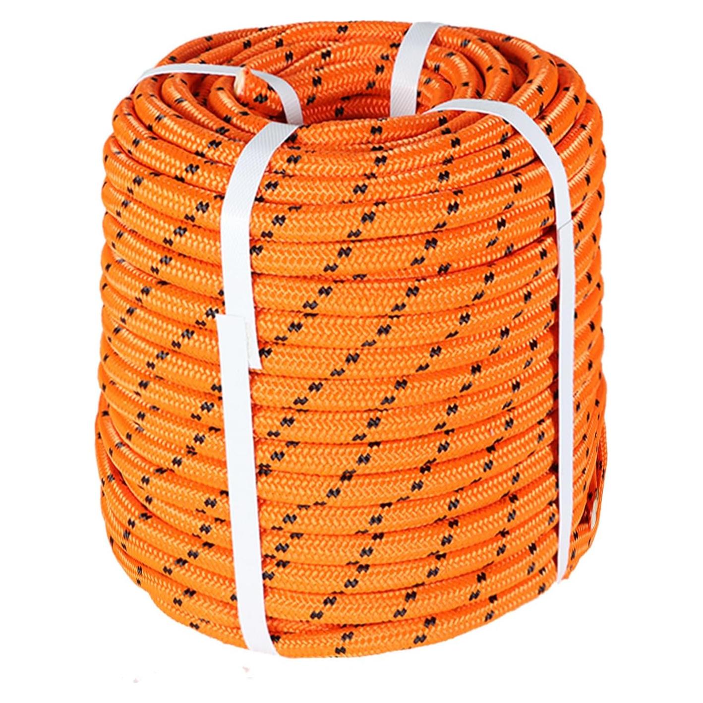 Cuerda de Rigging de Poliéster 1/2" 150 Pies Elfinrm Naranja