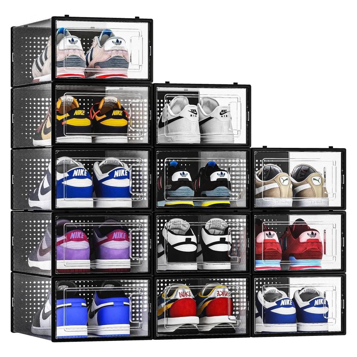 Cajas de Almacenamiento para Zapatos Seseno 12 Unidades 34x24cm