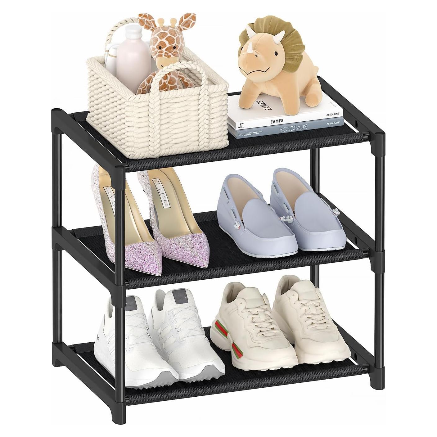 Organizador de Zapatos Pequeño Autonomier 3 Niveles 41.4x25.9cm