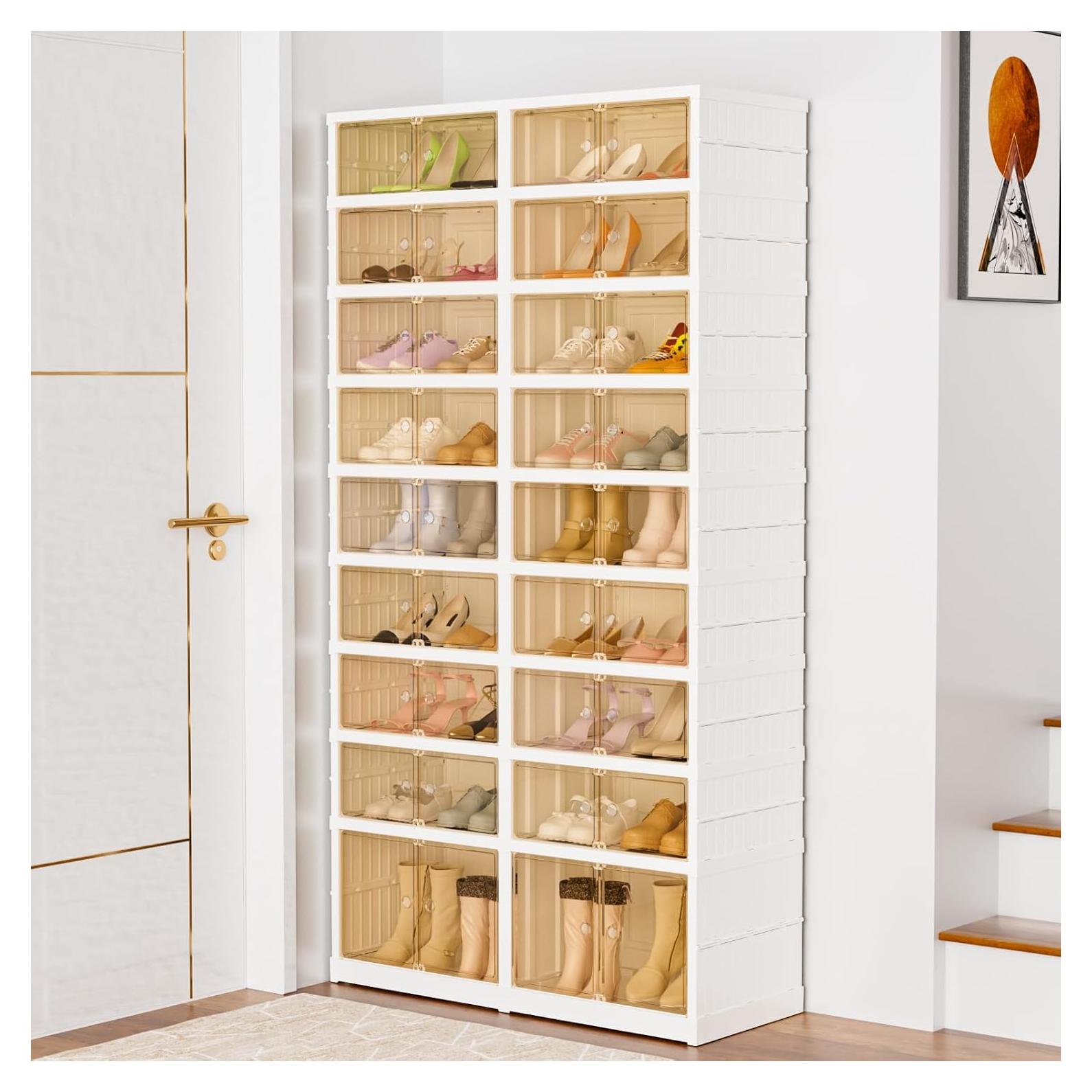 Organizador de Zapatos YIFOR 9 Niveles Plegable 36 Pares