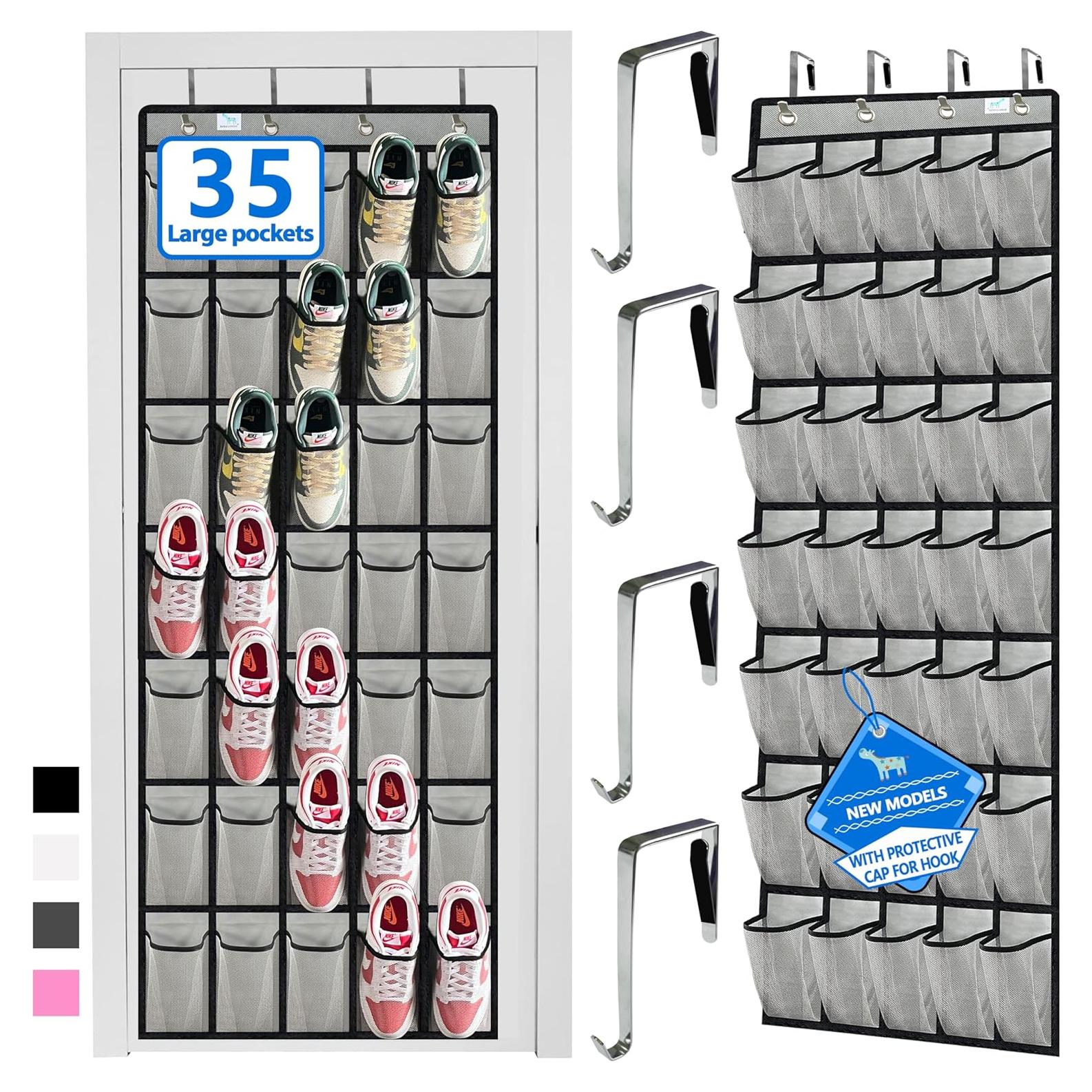 Organizador de Zapatos sobre la Puerta Zebricolo 35 Bolsillos