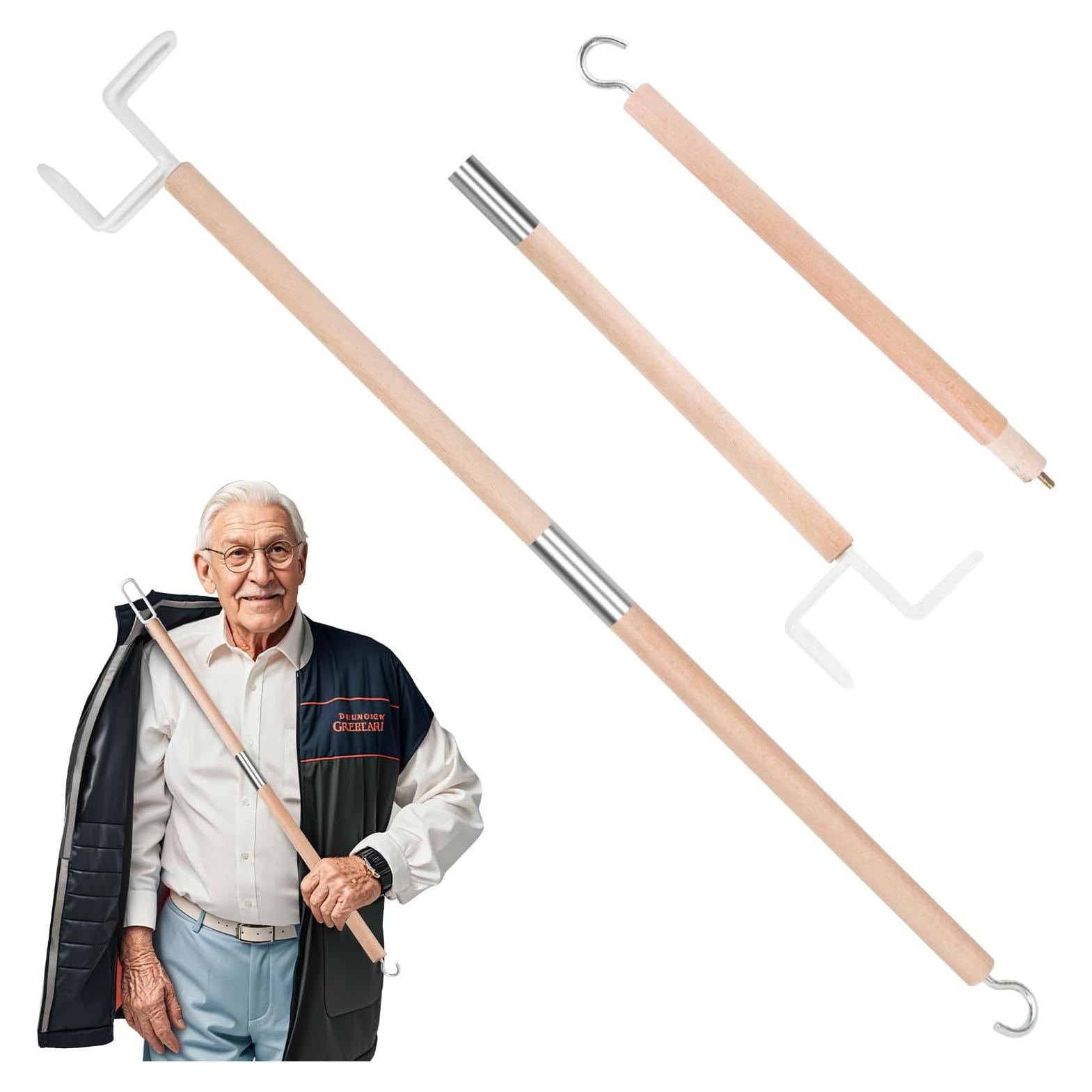 Palillo para Vestirse BTideas 35cm - Ayuda para Movilidad Limitada