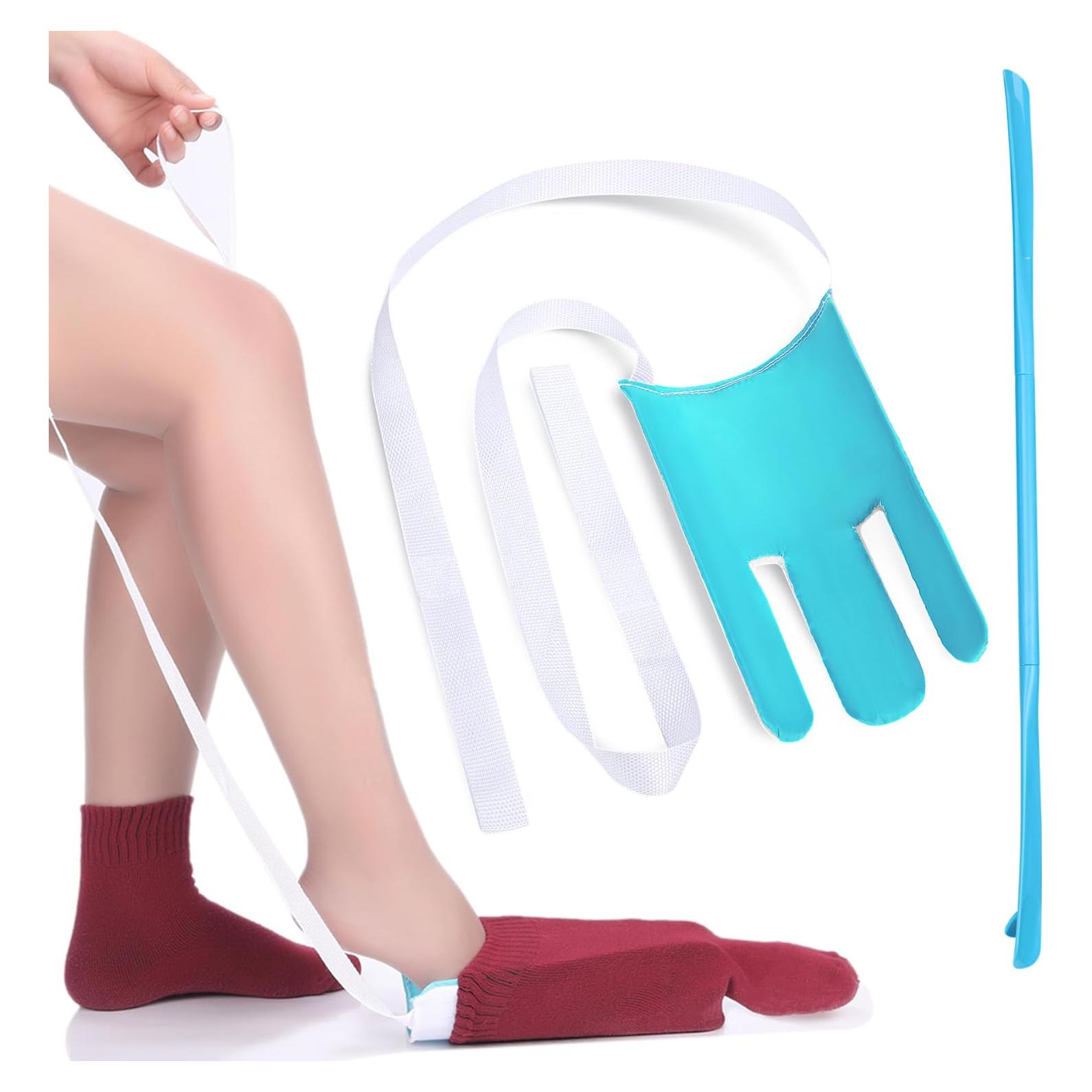 Kit Ayudante de Calcetines CAidRE Ajustable 89 cm 2 en 1