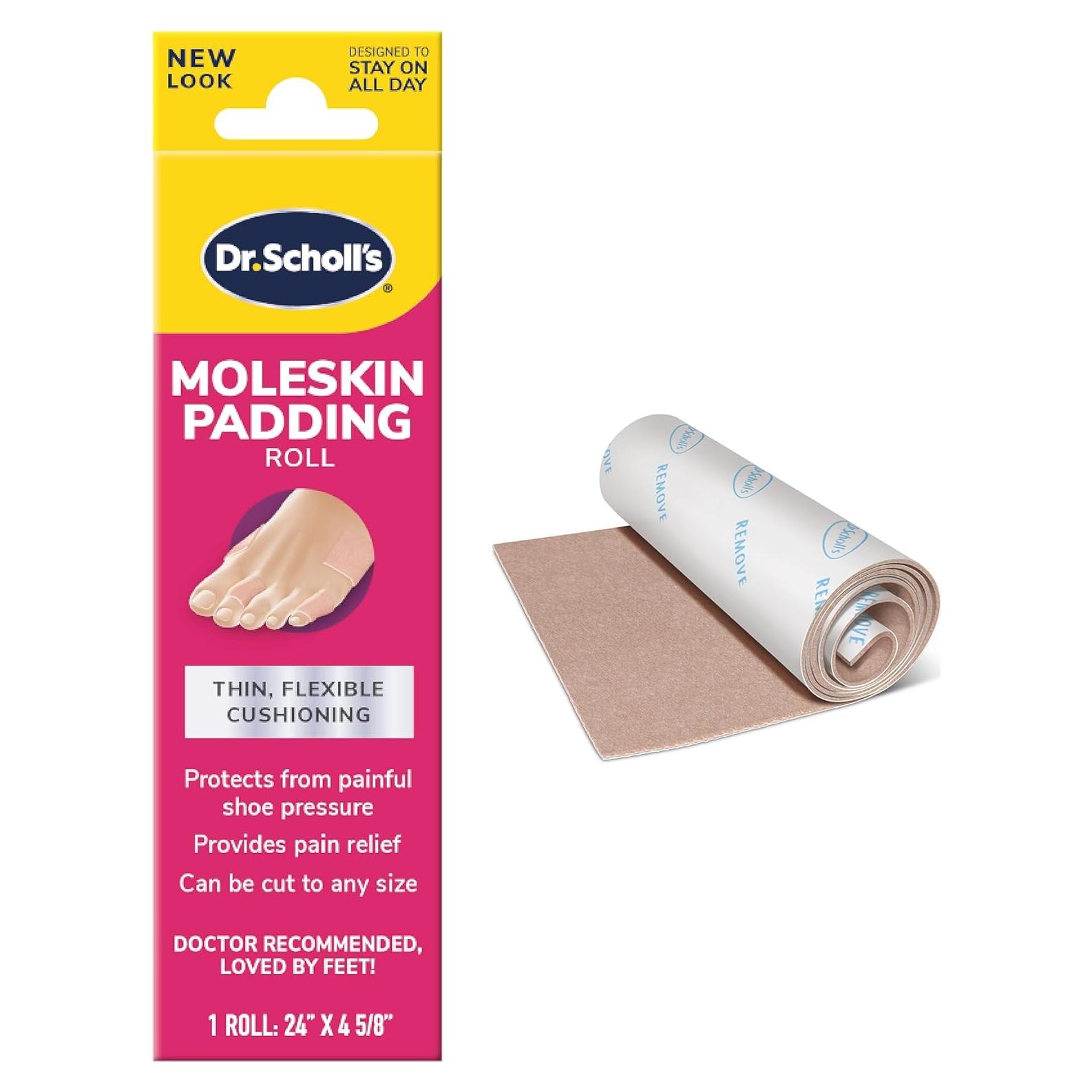 Almohadilla Moleskin Dr. Scholl's 1 rollo 59.87g